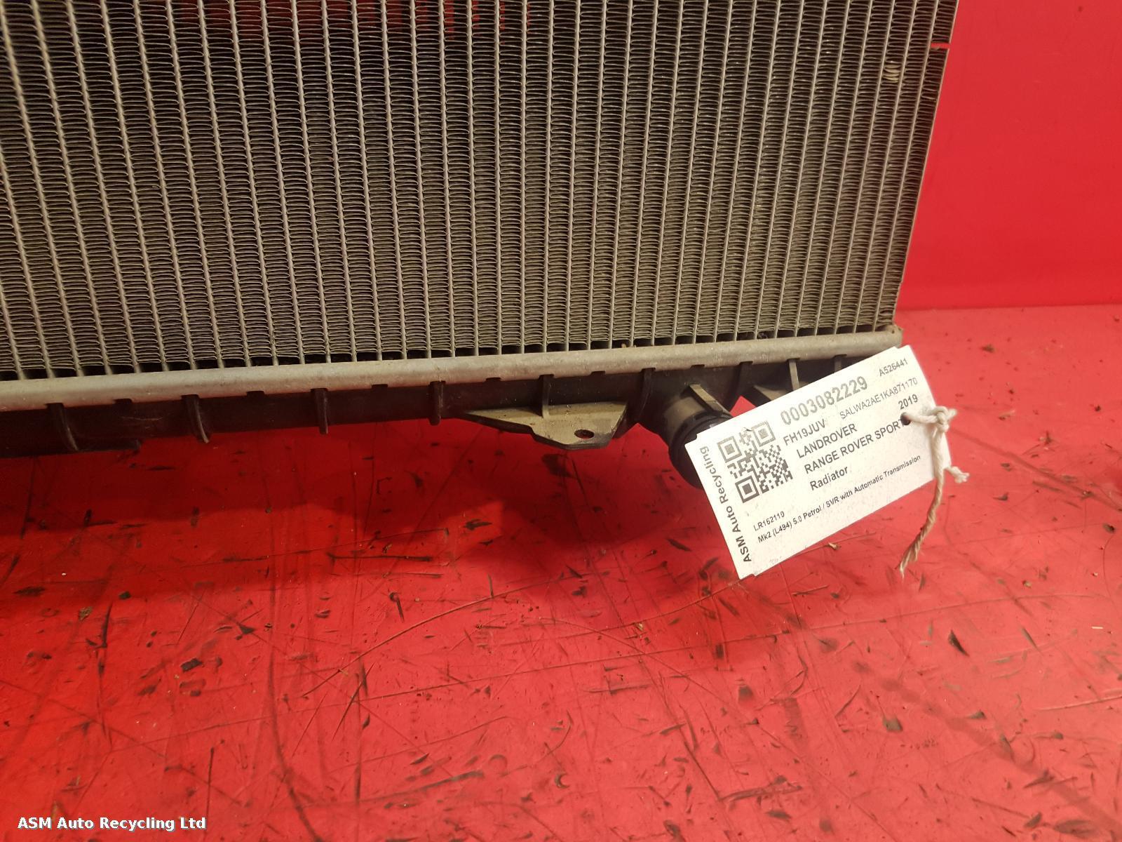 View Auto part Radiator Land Rover Range Rover Sport 2019