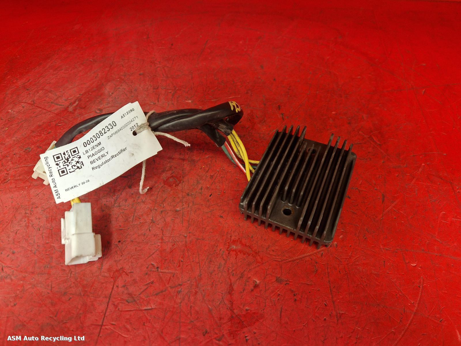 View Auto part Regulator/Rectifier Piaggio Beverly 2012