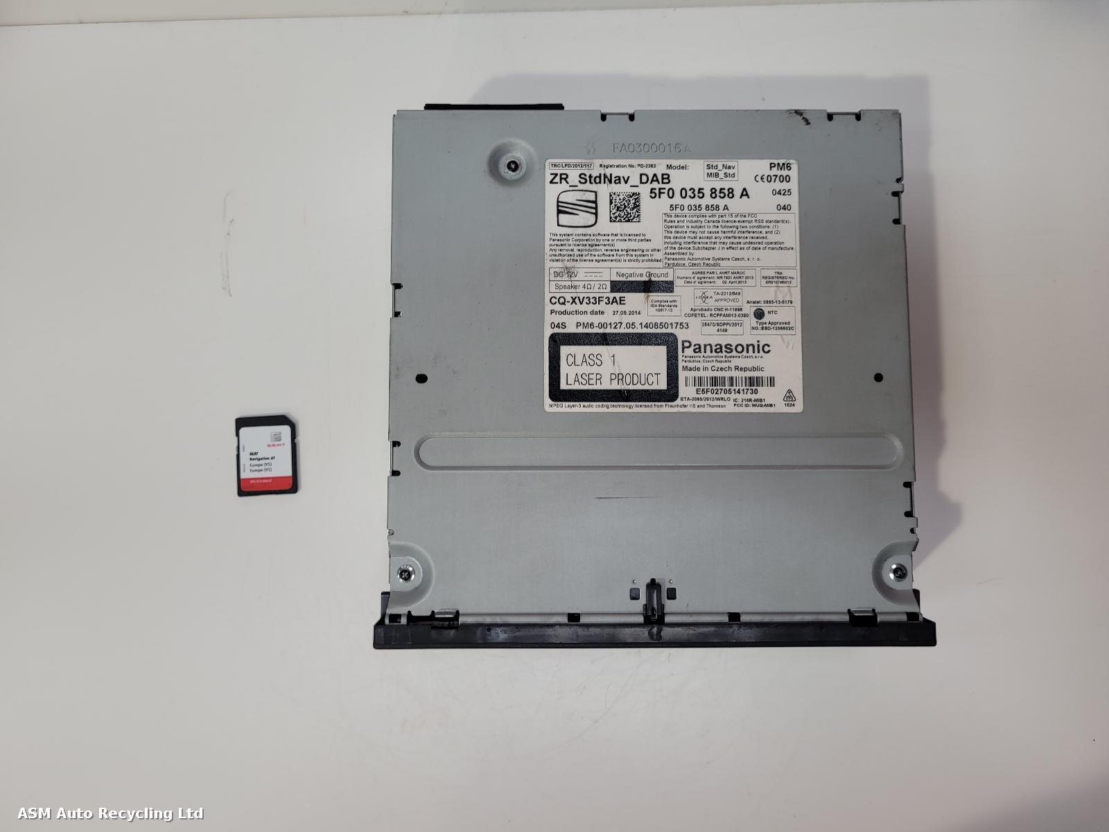 View Auto part CD Changer Seat Leon 2014