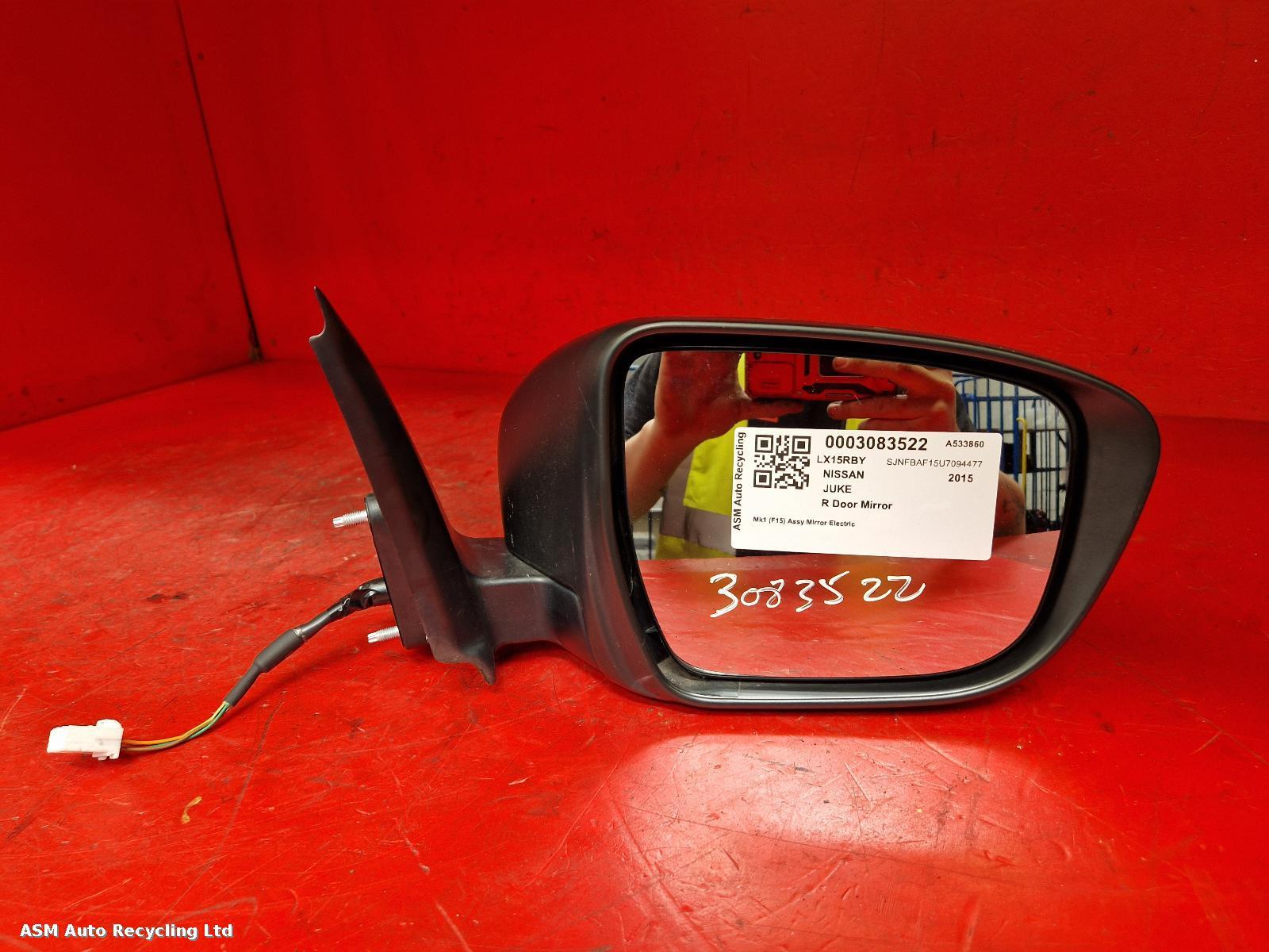 View Auto part R Door Mirror Nissan Juke 2015