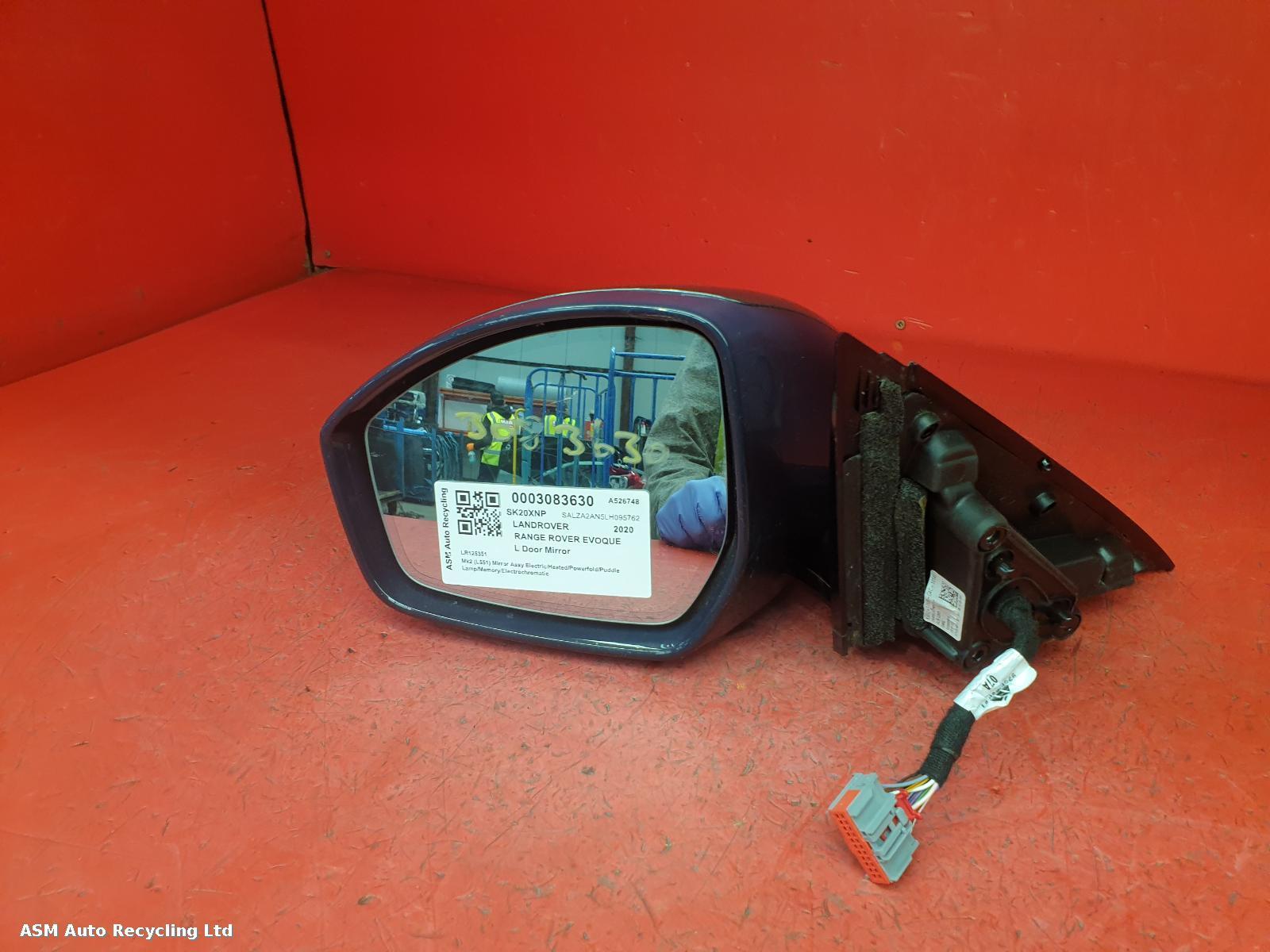 View Auto part L Door Mirror Land Rover Range Rover Evoque 2020