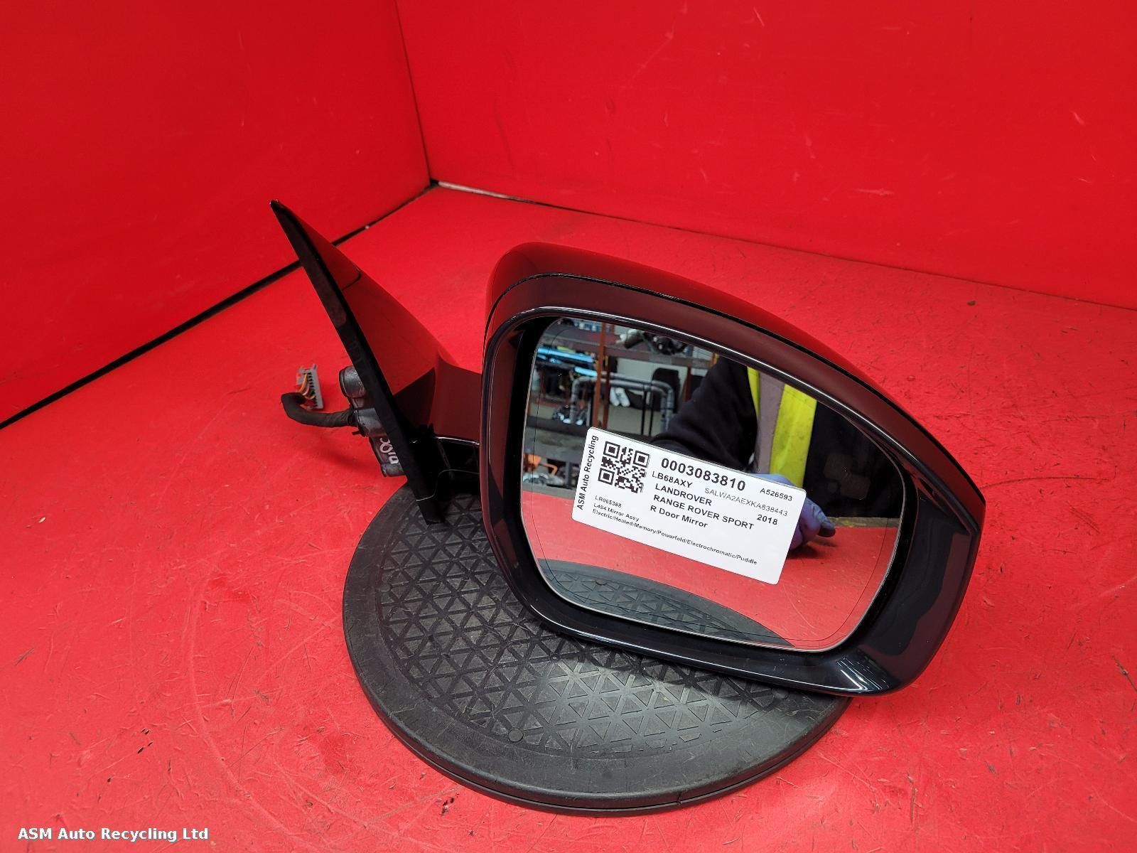View Auto part R Door Mirror Land Rover Range Rover Sport 2018
