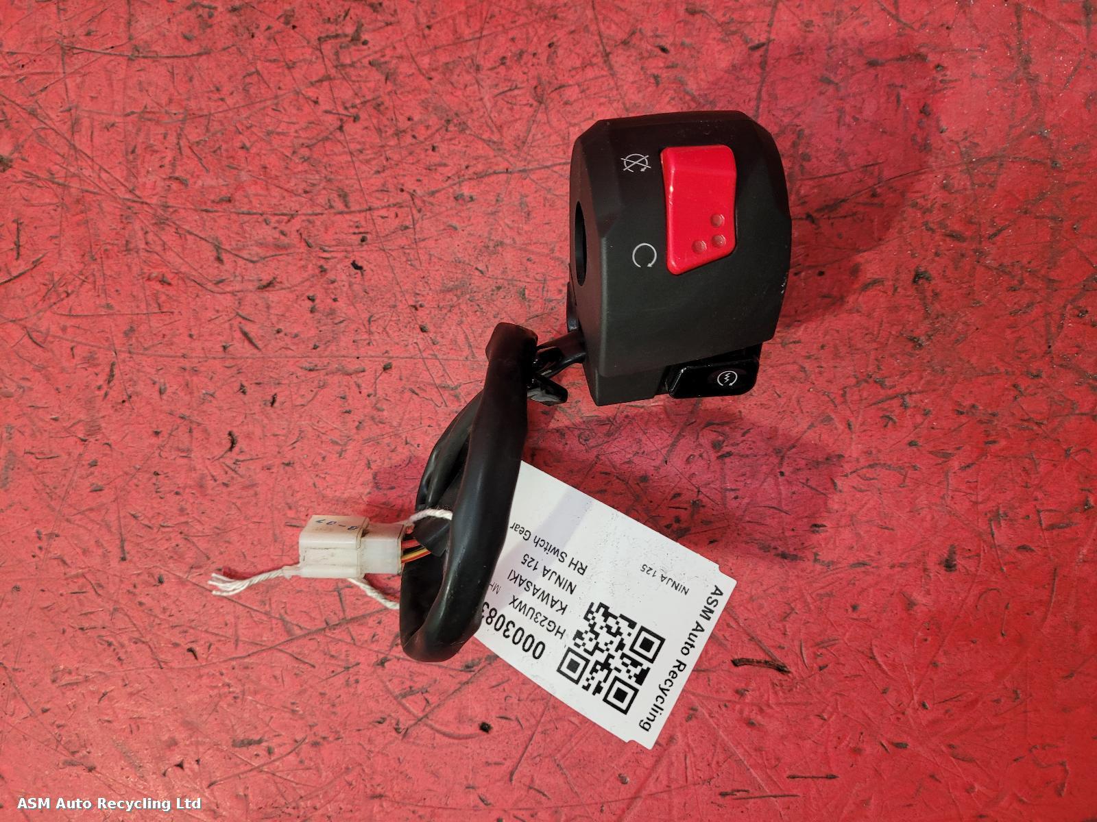View Auto part RH Switch Gear Kawasaki Ninja 125 2023
