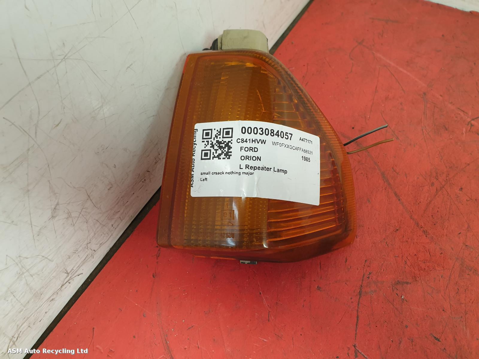 View Auto part L Repeater Lamp Ford Orion 1985