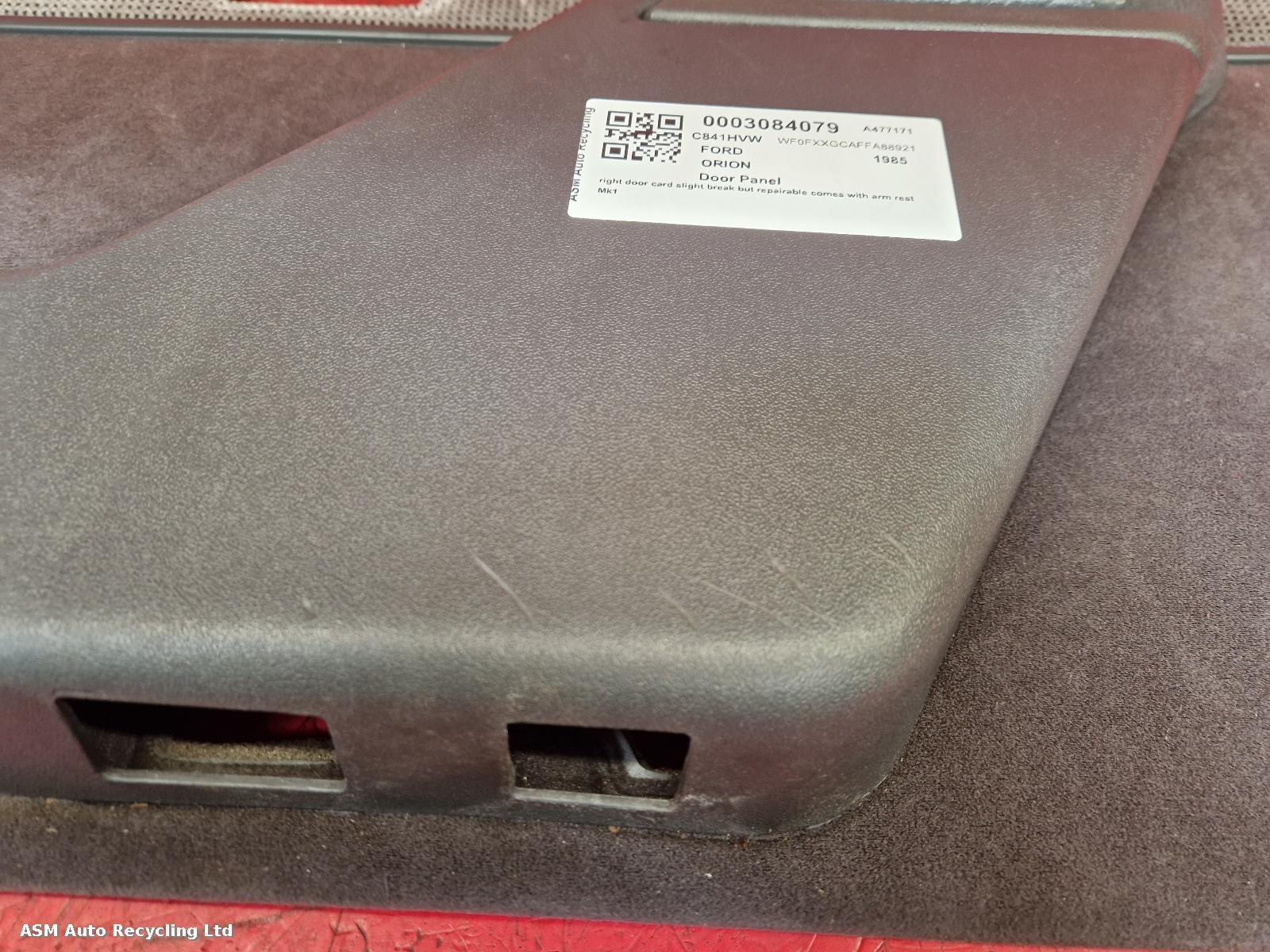 View Auto part Door Panel Ford Orion 1985