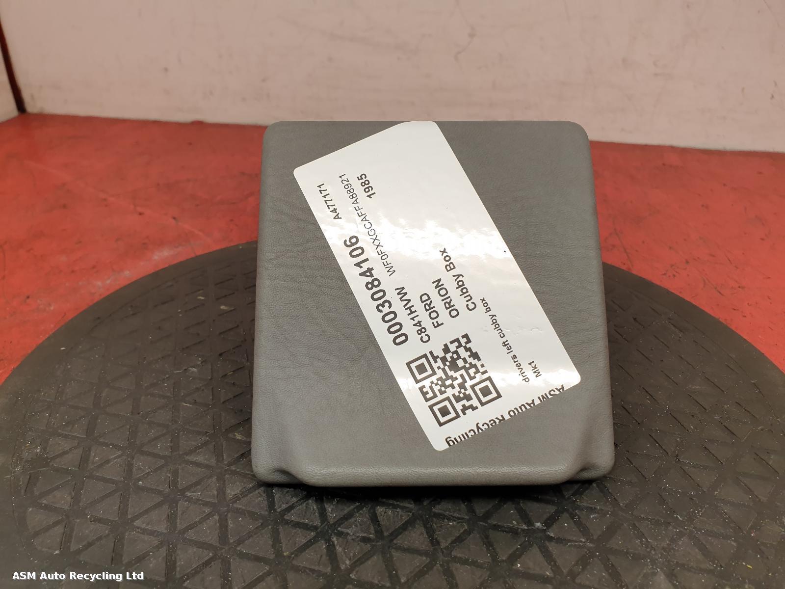 View Auto part Cubby Box Ford Orion 1985