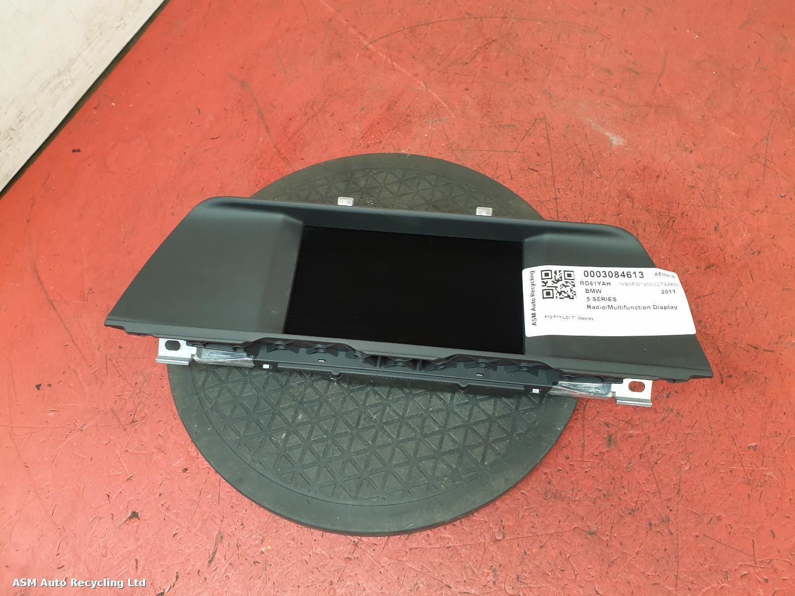 View Auto part Radio Display Bmw 5 Series 2011