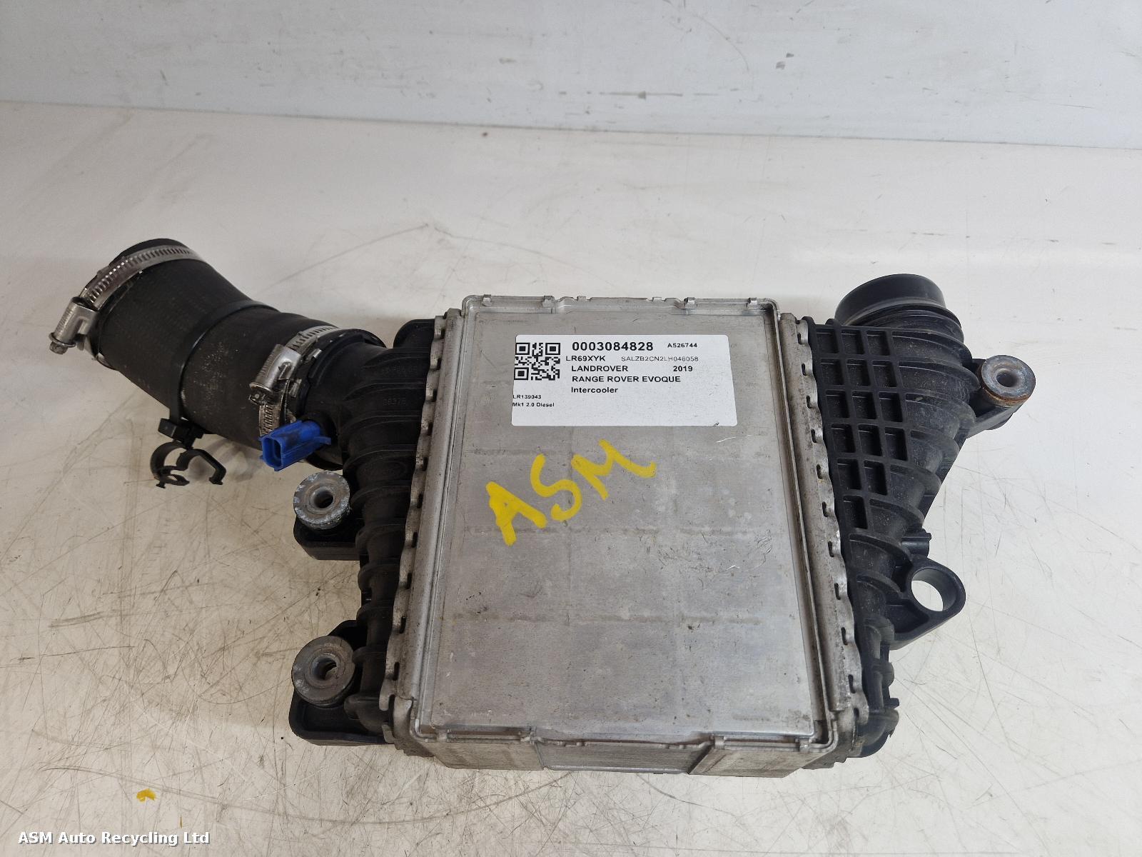 View Auto part Intercooler Land Rover Range Rover Evoque 2019