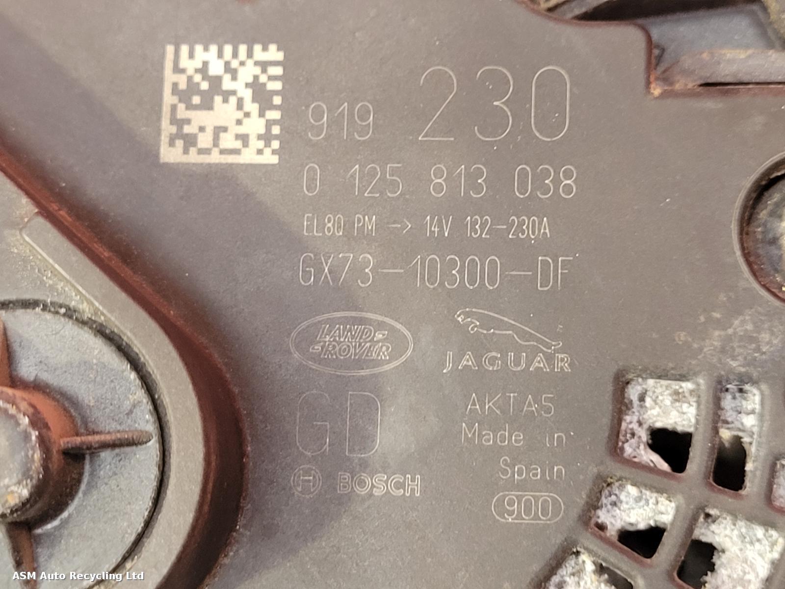 View Auto part Alternator Land Rover Range Rover Velar 2019