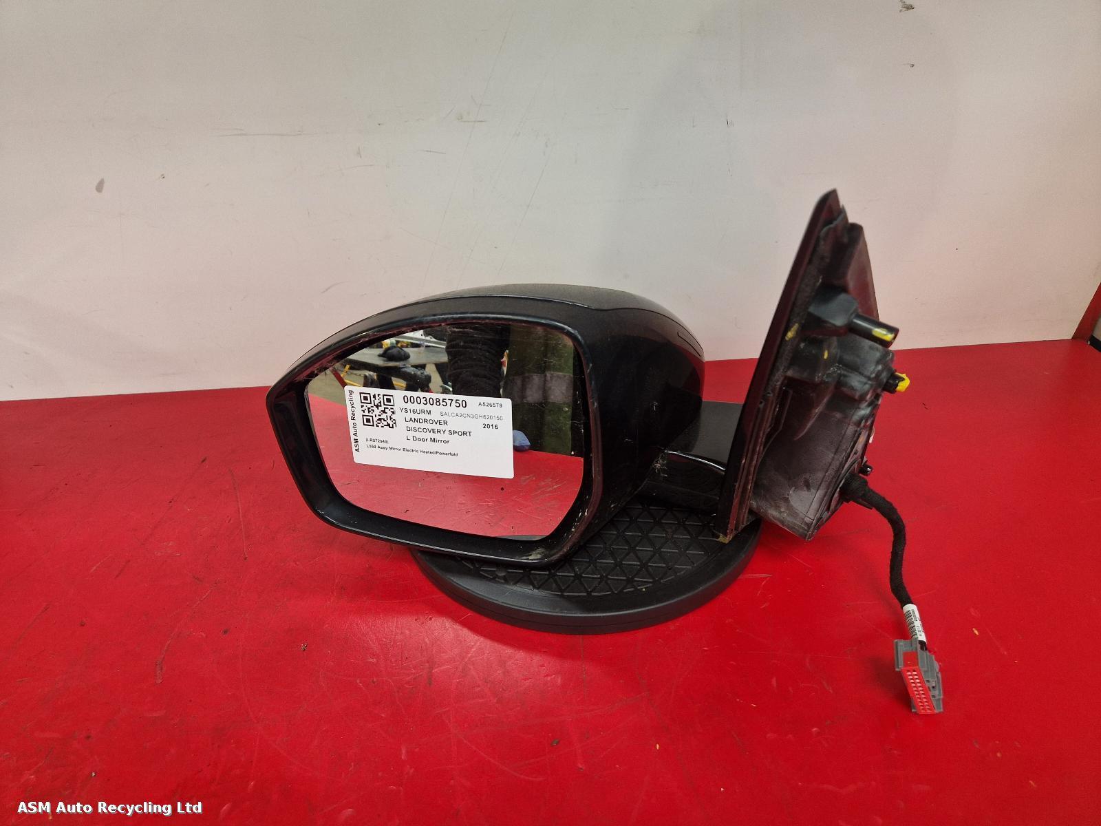 View Auto part L Door Mirror Land Rover Discovery Sport 2016
