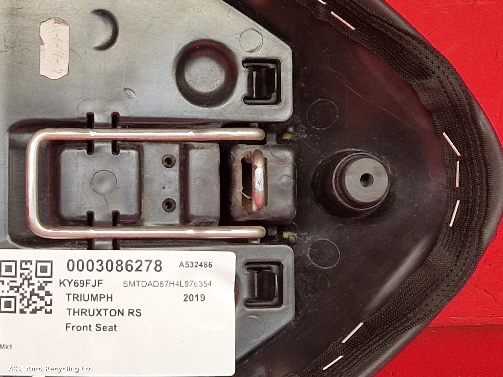 View Auto part Front Seat Triumph Thruxton Rs 2019