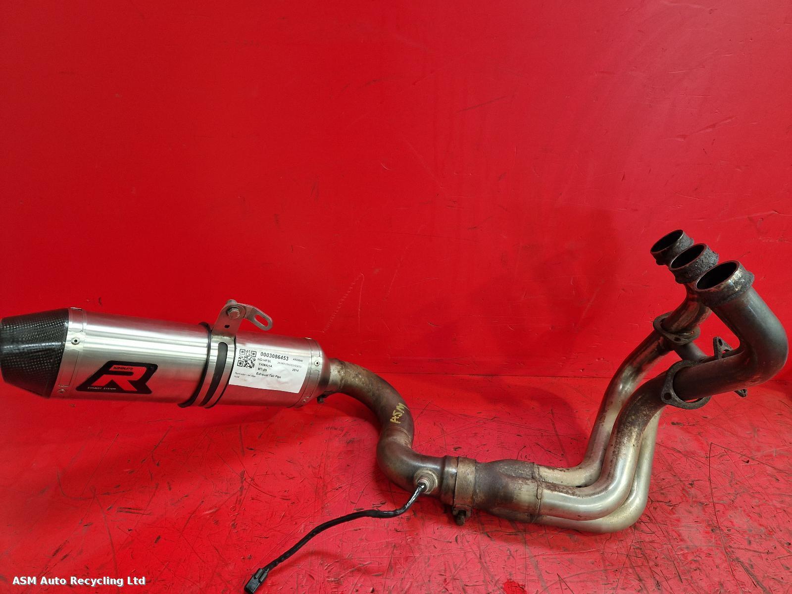 View Auto part Tail Pipe Yamaha Mt-09 2014
