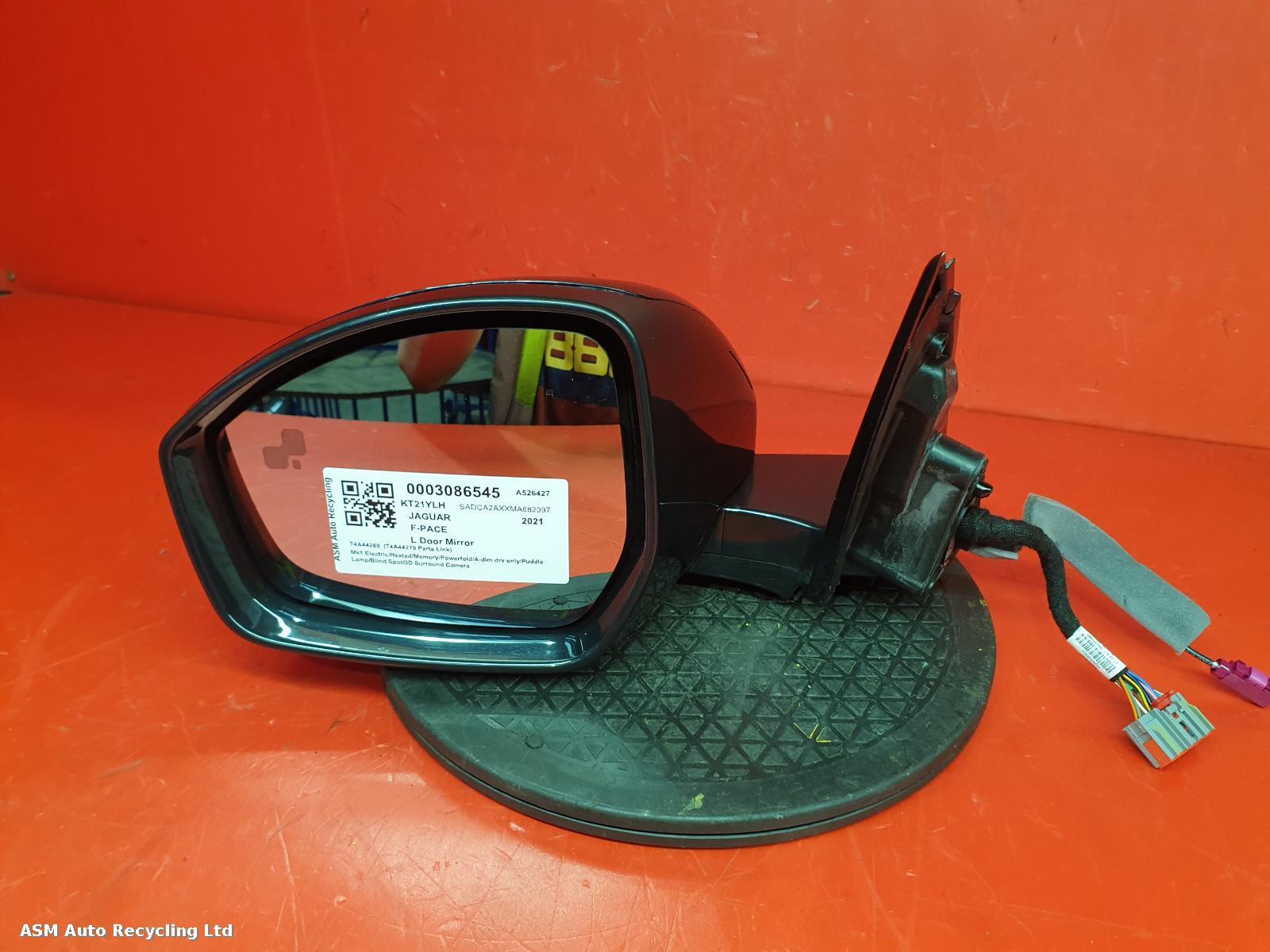 View Auto part L Door Mirror Jaguar F-pace 2021