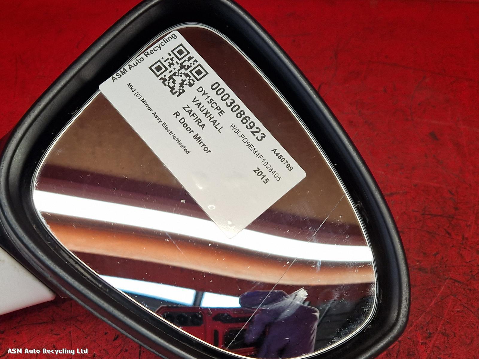 View Auto part R Door Mirror Vauxhall Zafira 2015