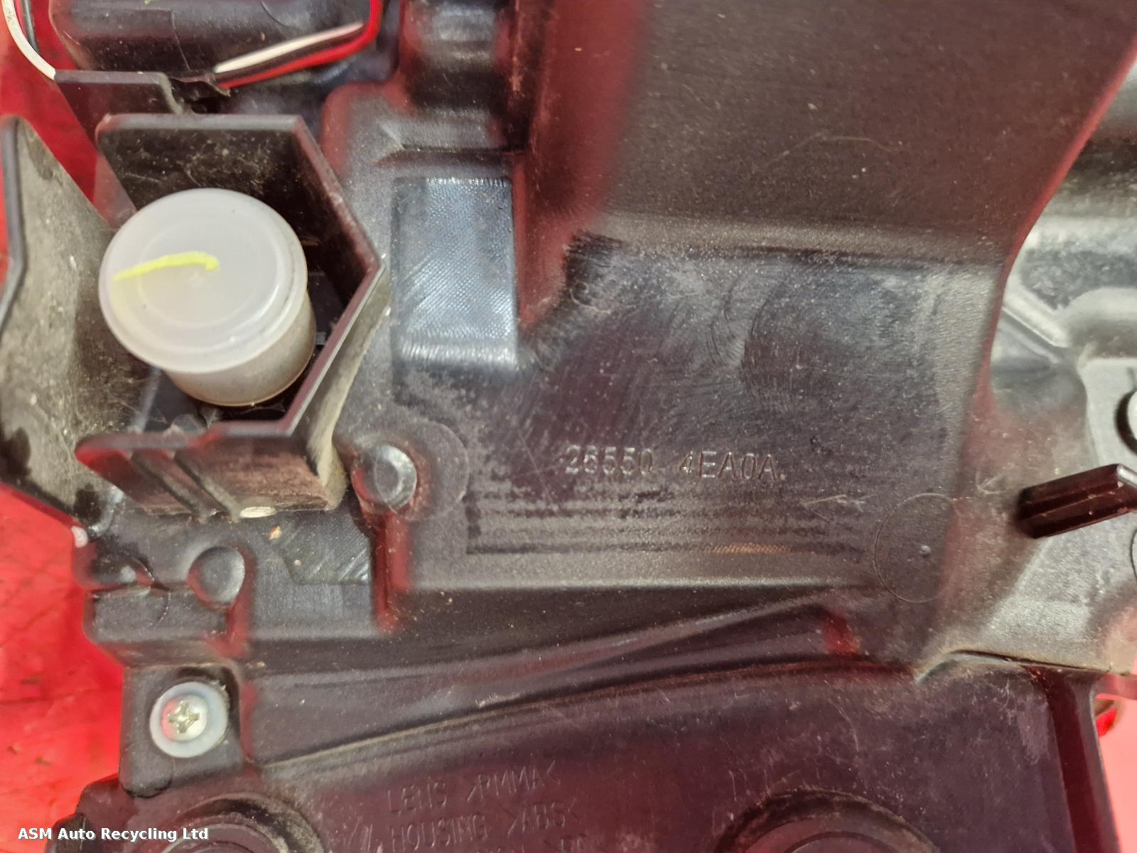 View Auto part R Taillight Nissan Qashqai 2015