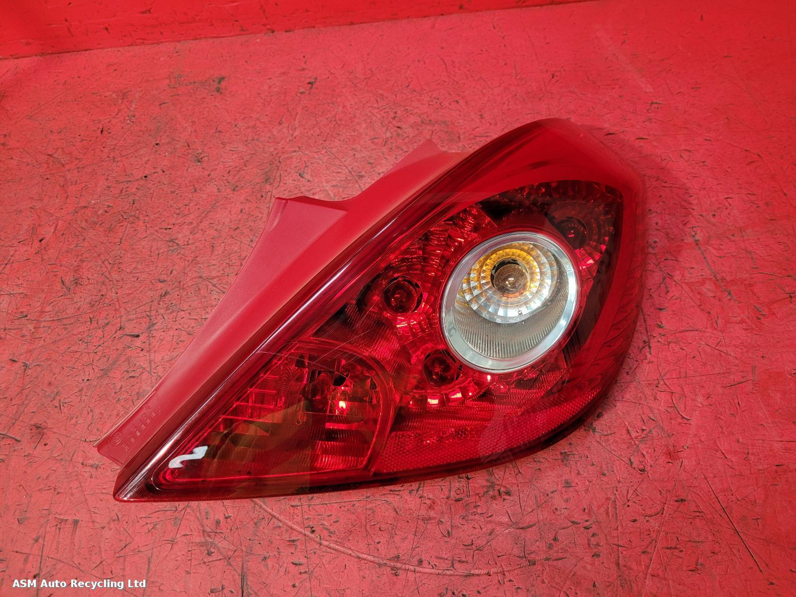 View Auto part R Taillight Vauxhall Corsa 2009