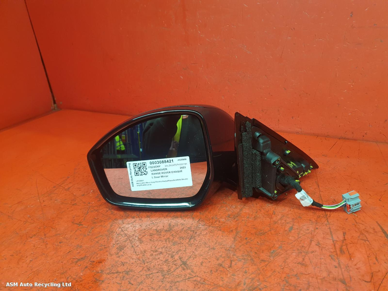 View Auto part L Door Mirror Land Rover Range Rover Evoque 2023