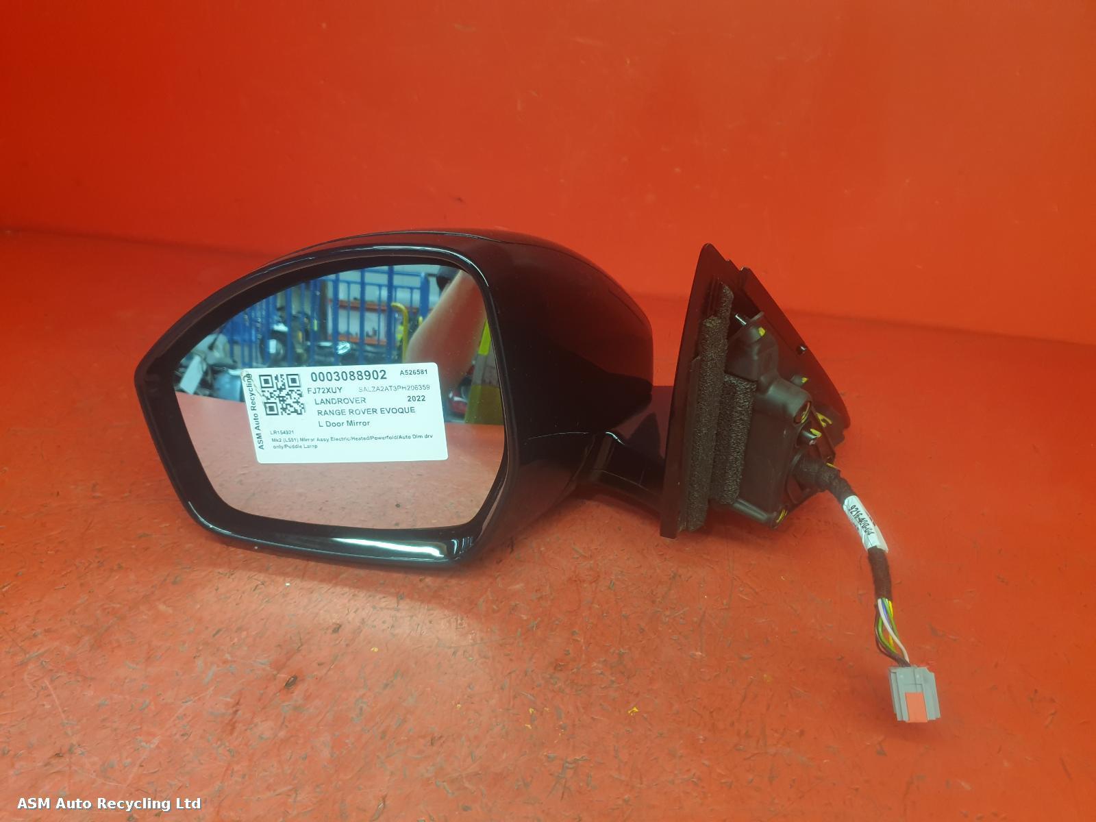 View Auto part L Door Mirror Land Rover Range Rover Evoque 2022