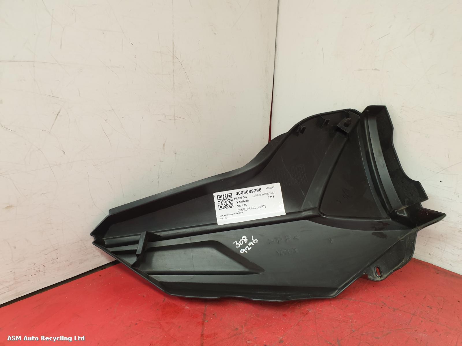 View Auto part Side Panel Left Yamaha Ys 125 2018