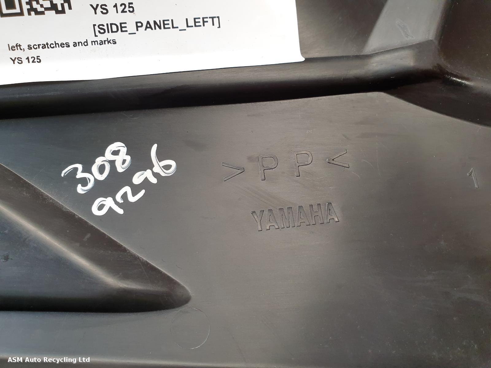 View Auto part Side Panel Left Yamaha Ys 125 2018
