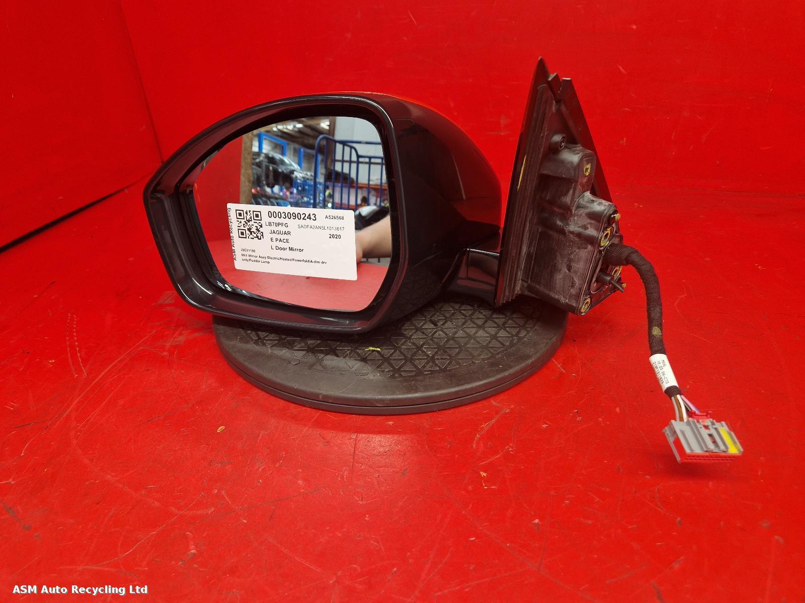 View Auto part L Door Mirror Jaguar E Pace 2020