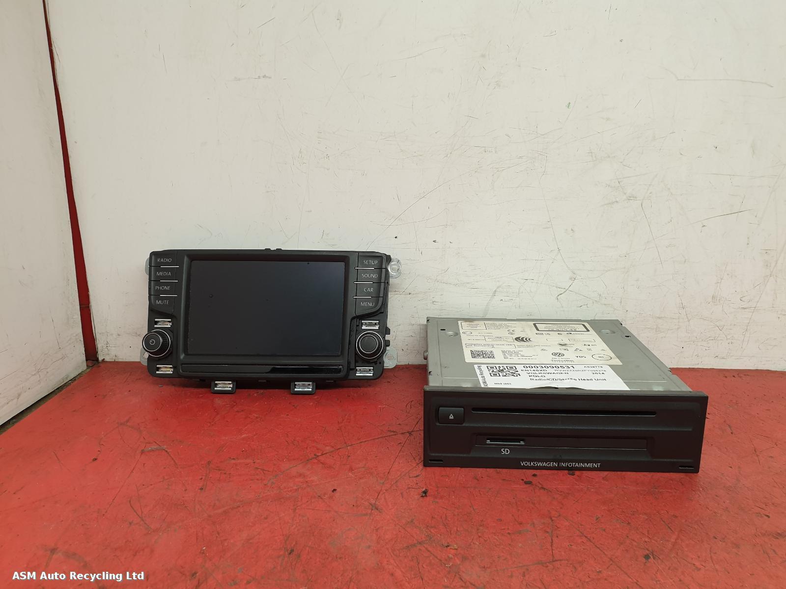 View Auto part A/V Equipment Volkswagen Polo 2014