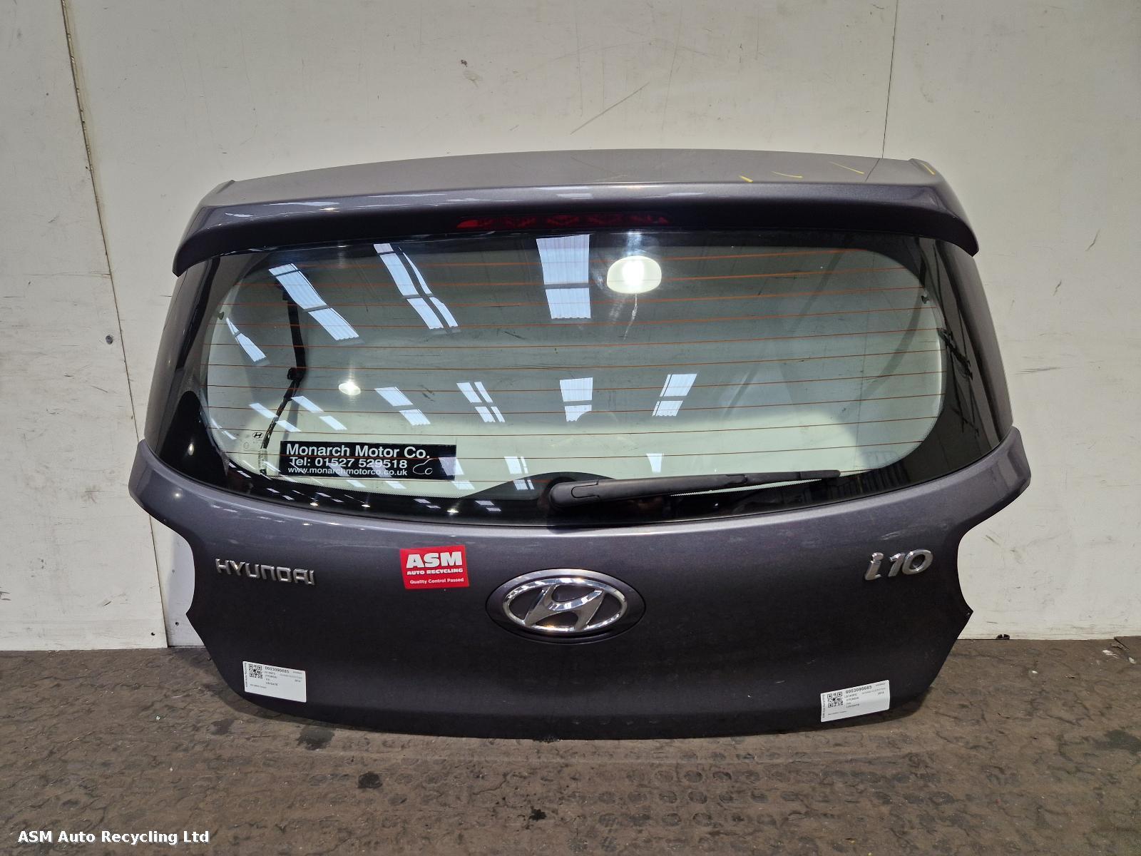 View Auto part Bootlid/Tailgate Hyundai I10 2014