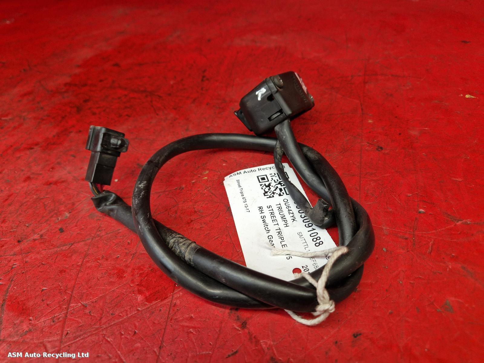 View Auto part RH Switch Gear Triumph Street Triple 675 2015