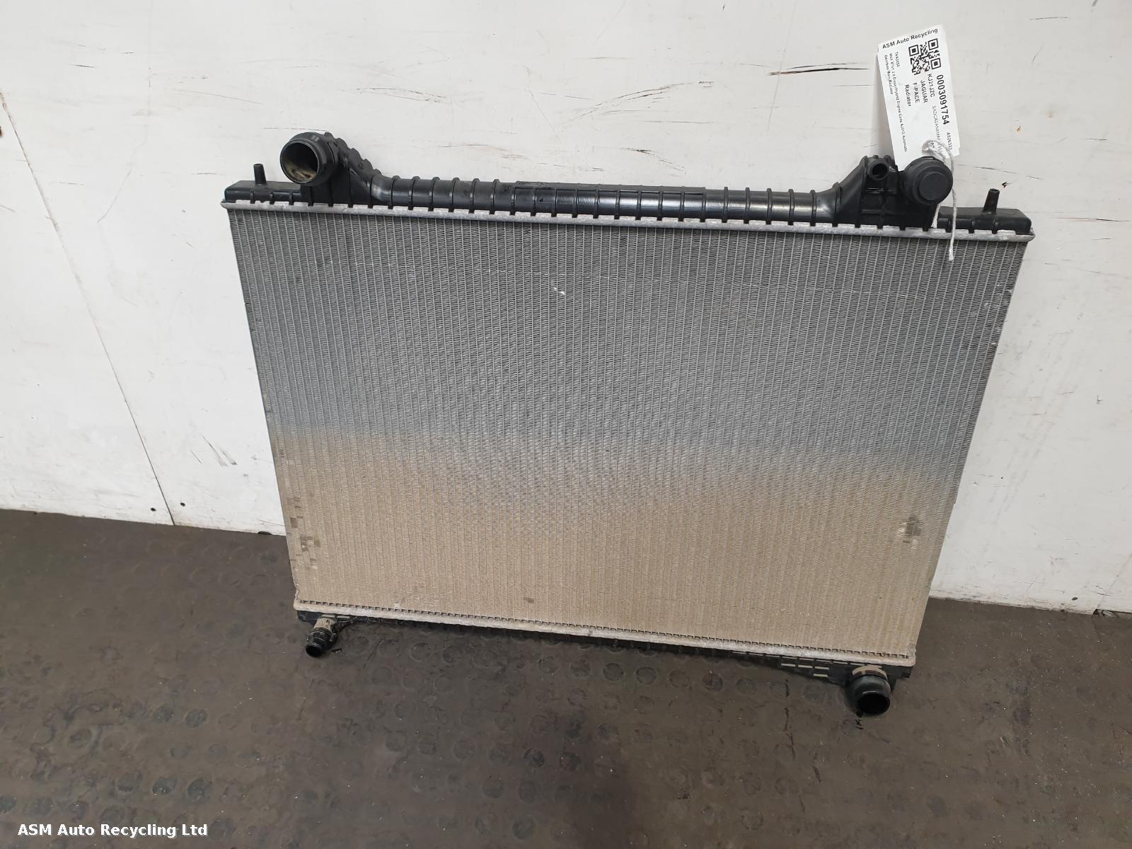 View Auto part Radiator Jaguar F-pace 2021
