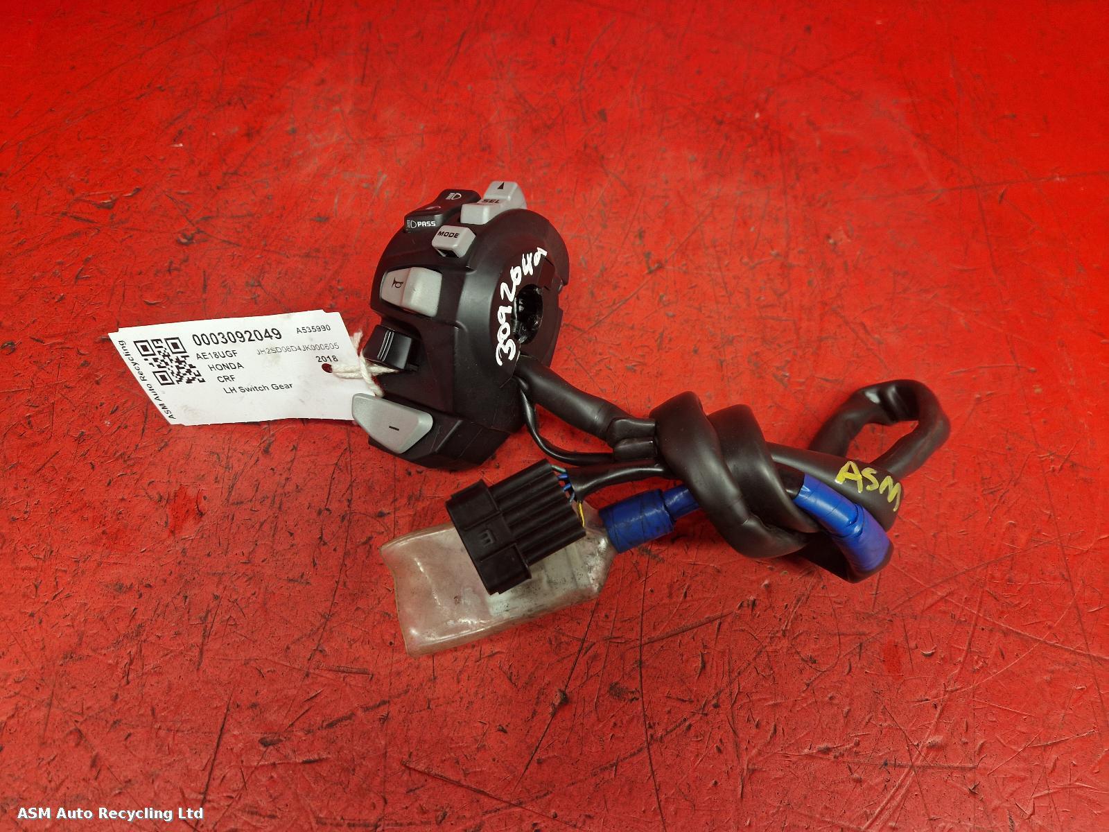 View Auto part LH Switch Gear Honda Crf1000l 2018