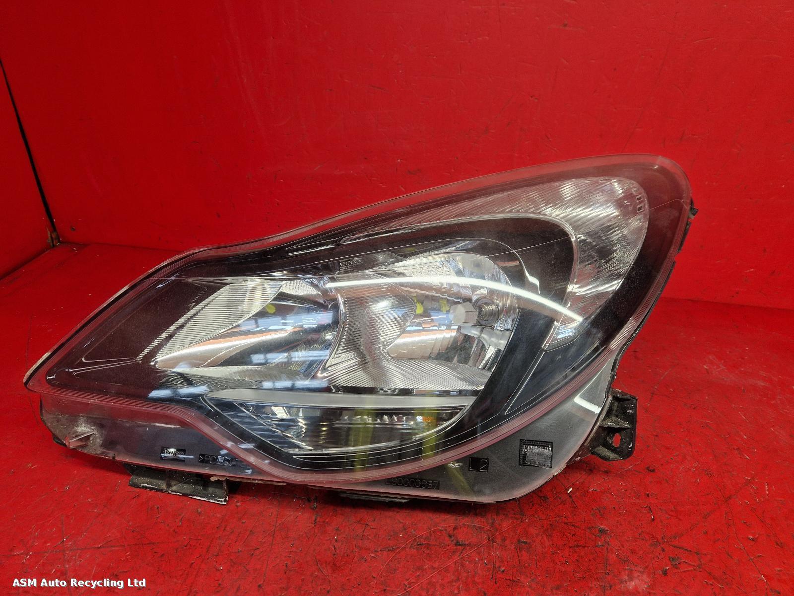 View Auto part L Headlamp Vauxhall Corsa 2014