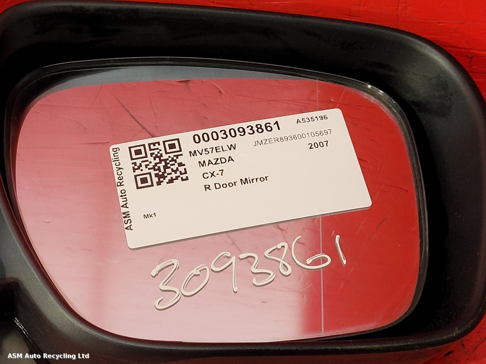 View Auto part R Door Mirror Mazda Cx-7 2007