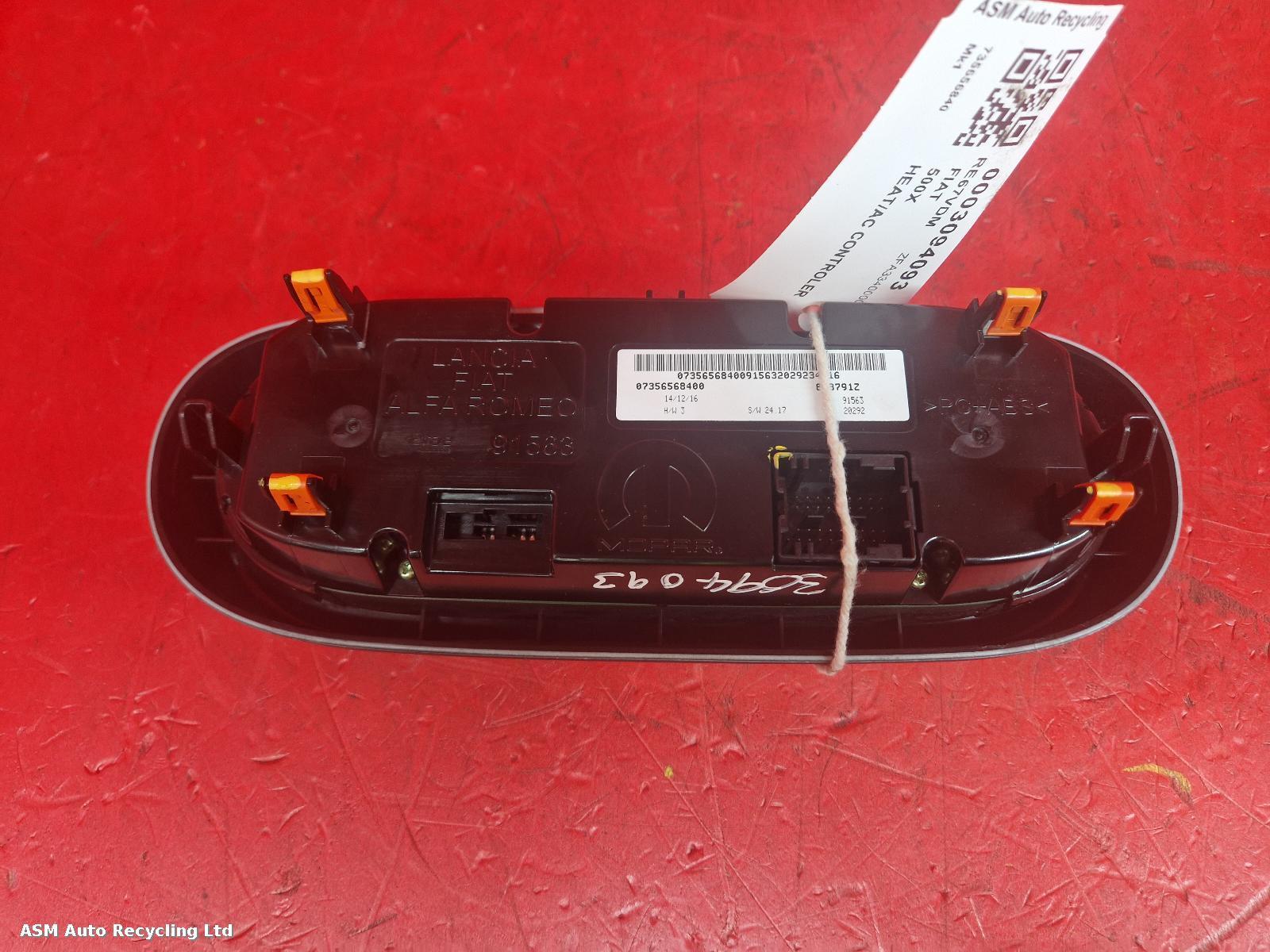View Auto part Heater/AC Controller Fiat 500x 2017