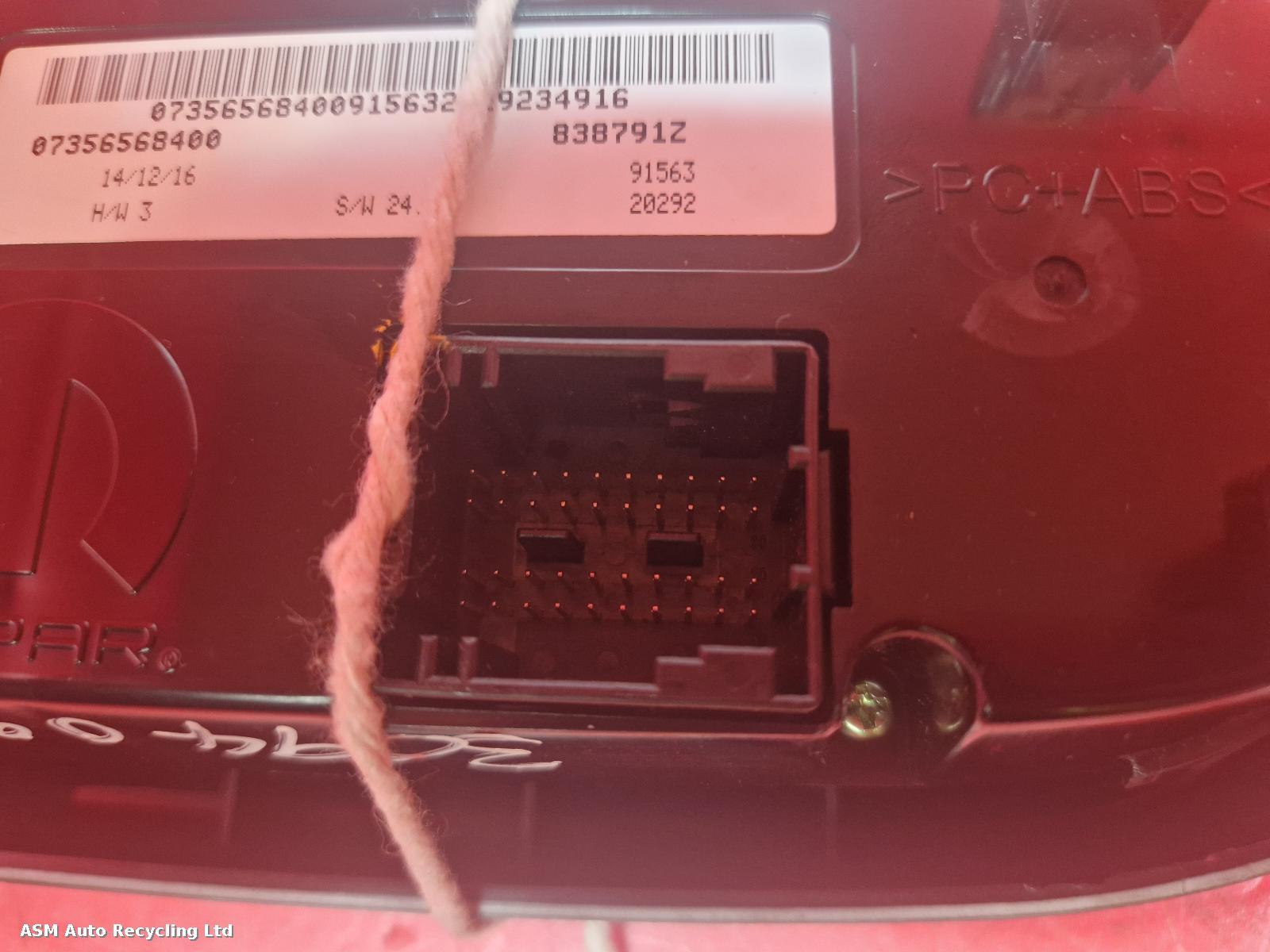 View Auto part Heater/AC Controller Fiat 500x 2017