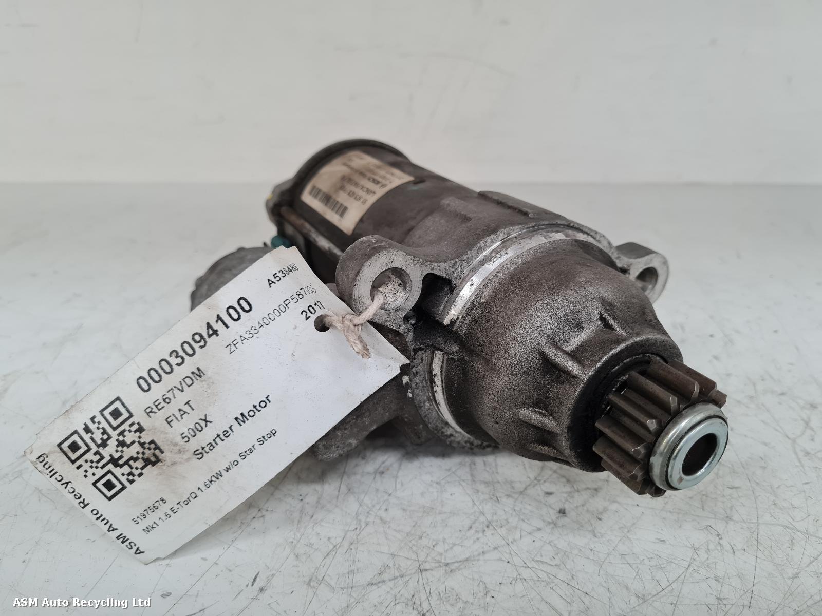View Auto part Starter Motor Fiat 500x 2017