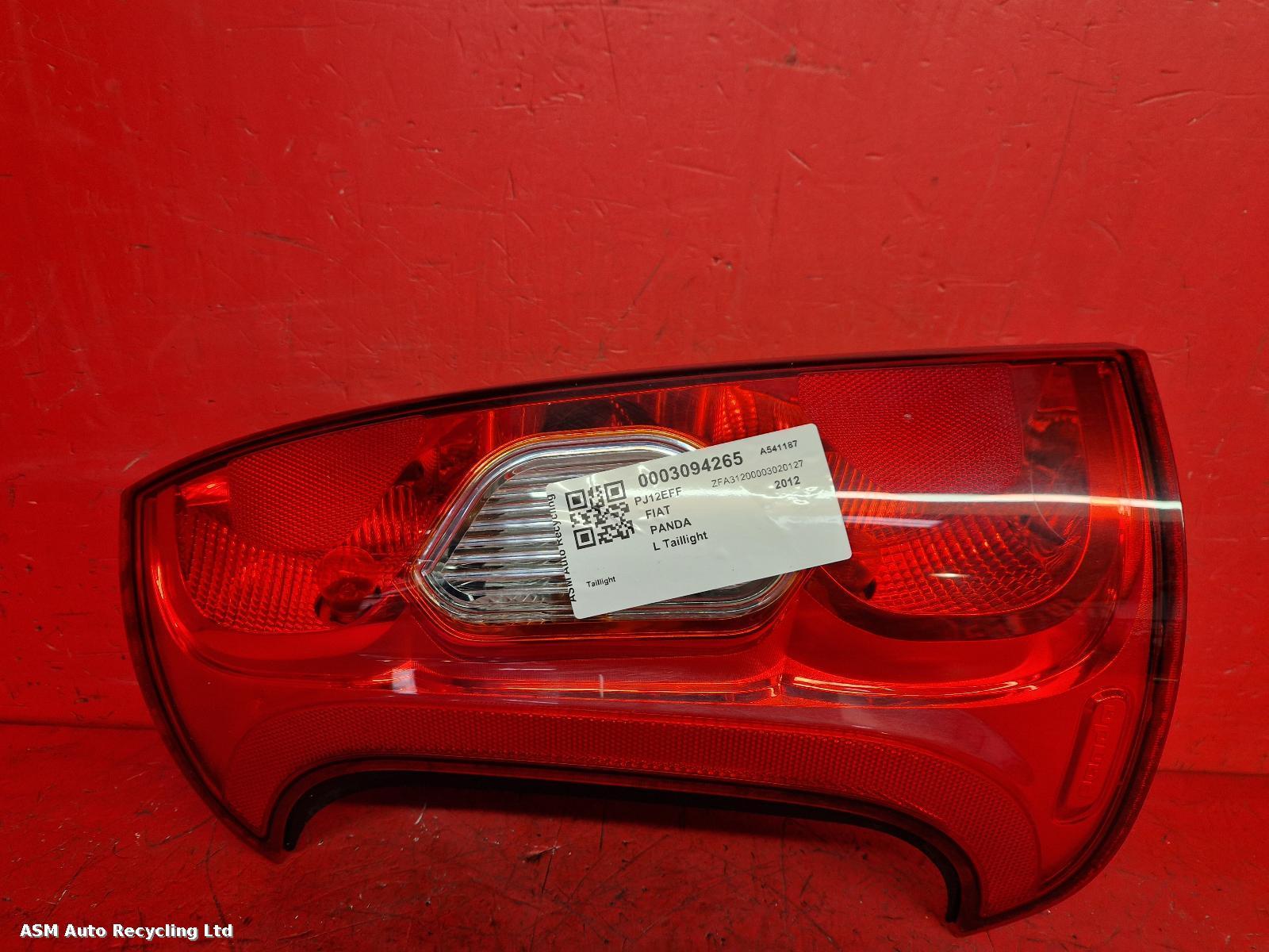 View Auto part L Taillight Fiat Panda 2012