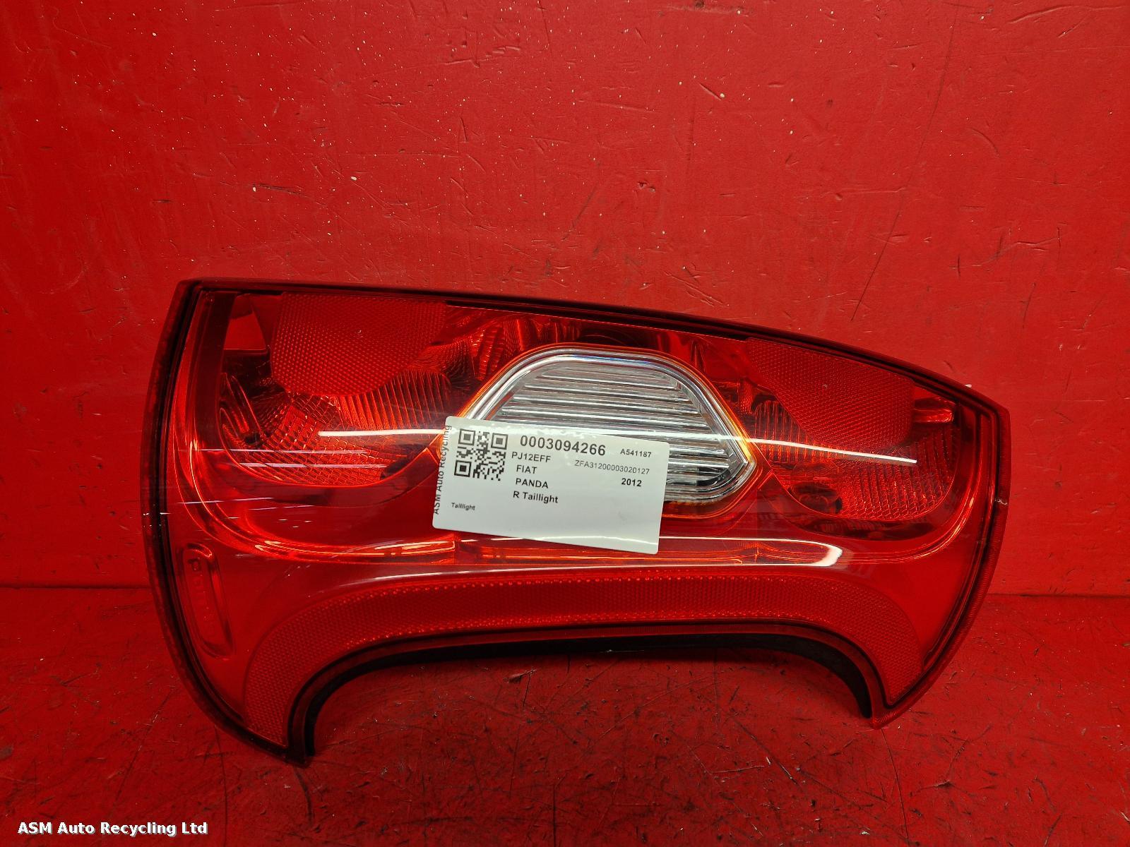 View Auto part R Taillight Fiat Panda 2012