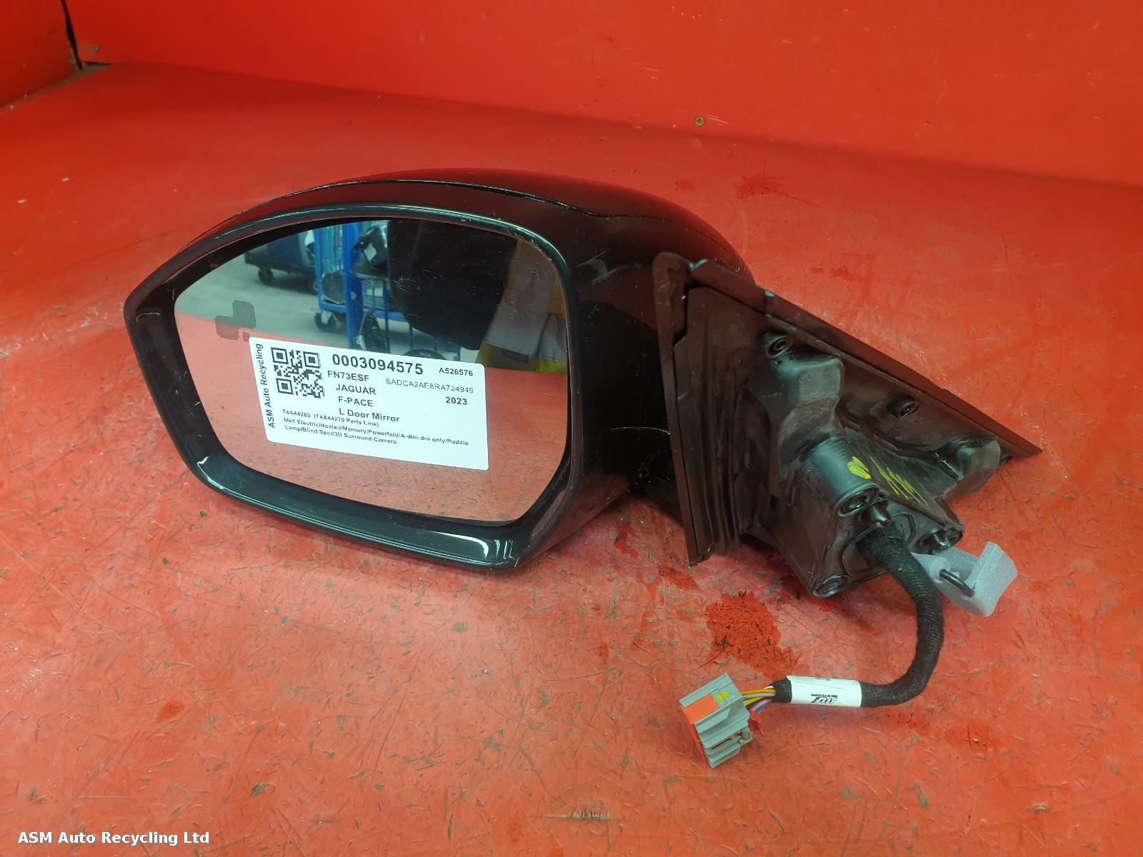 View Auto part L Door Mirror Jaguar F-pace 2023