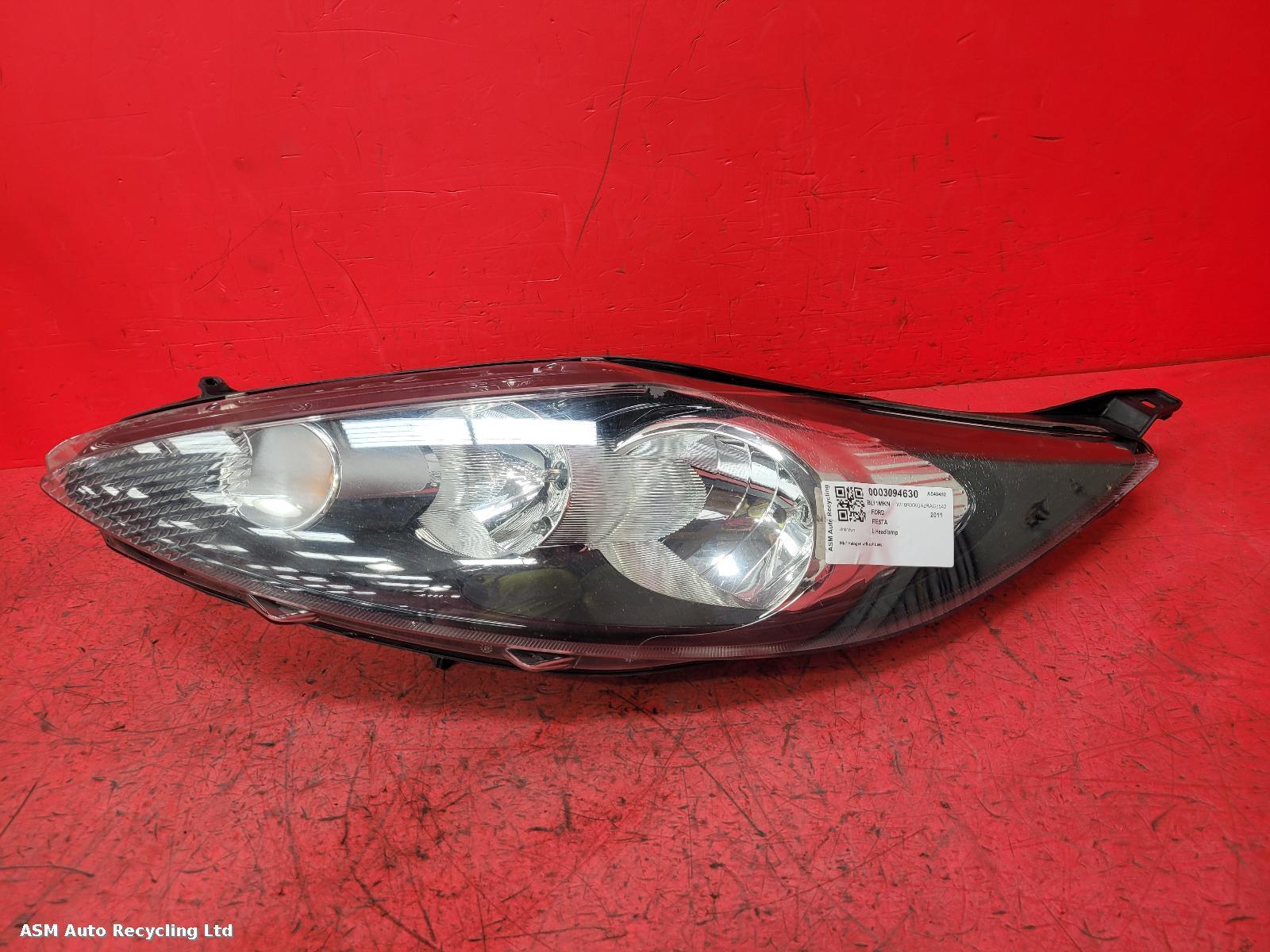 View Auto part L Headlamp Ford Fiesta 2011