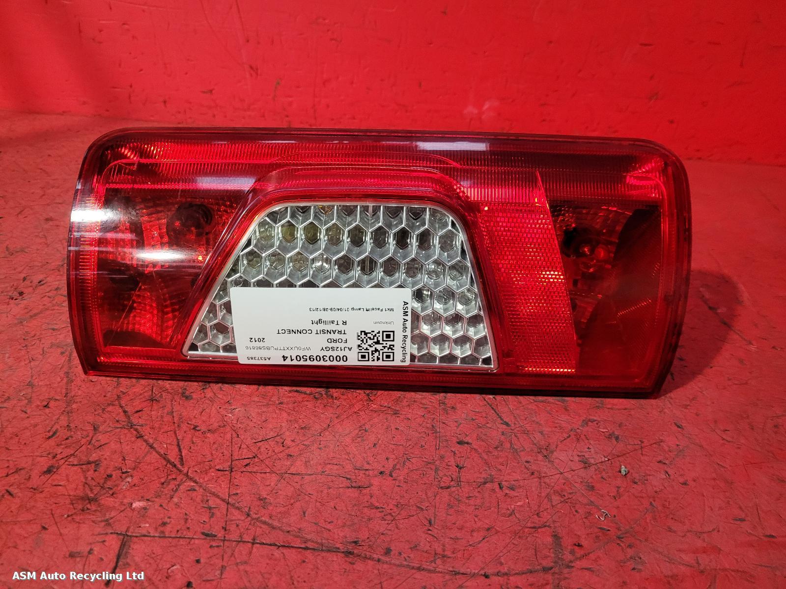 View Auto part R Taillight Ford Transit Connect 2012
