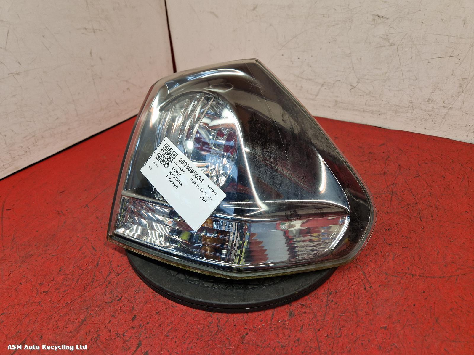 View Auto part R Taillight Lexus Rx Series  2007