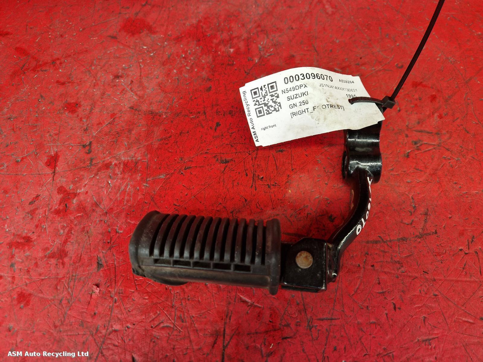 View Auto part Right Footrest Suzuki Gn 250 1995