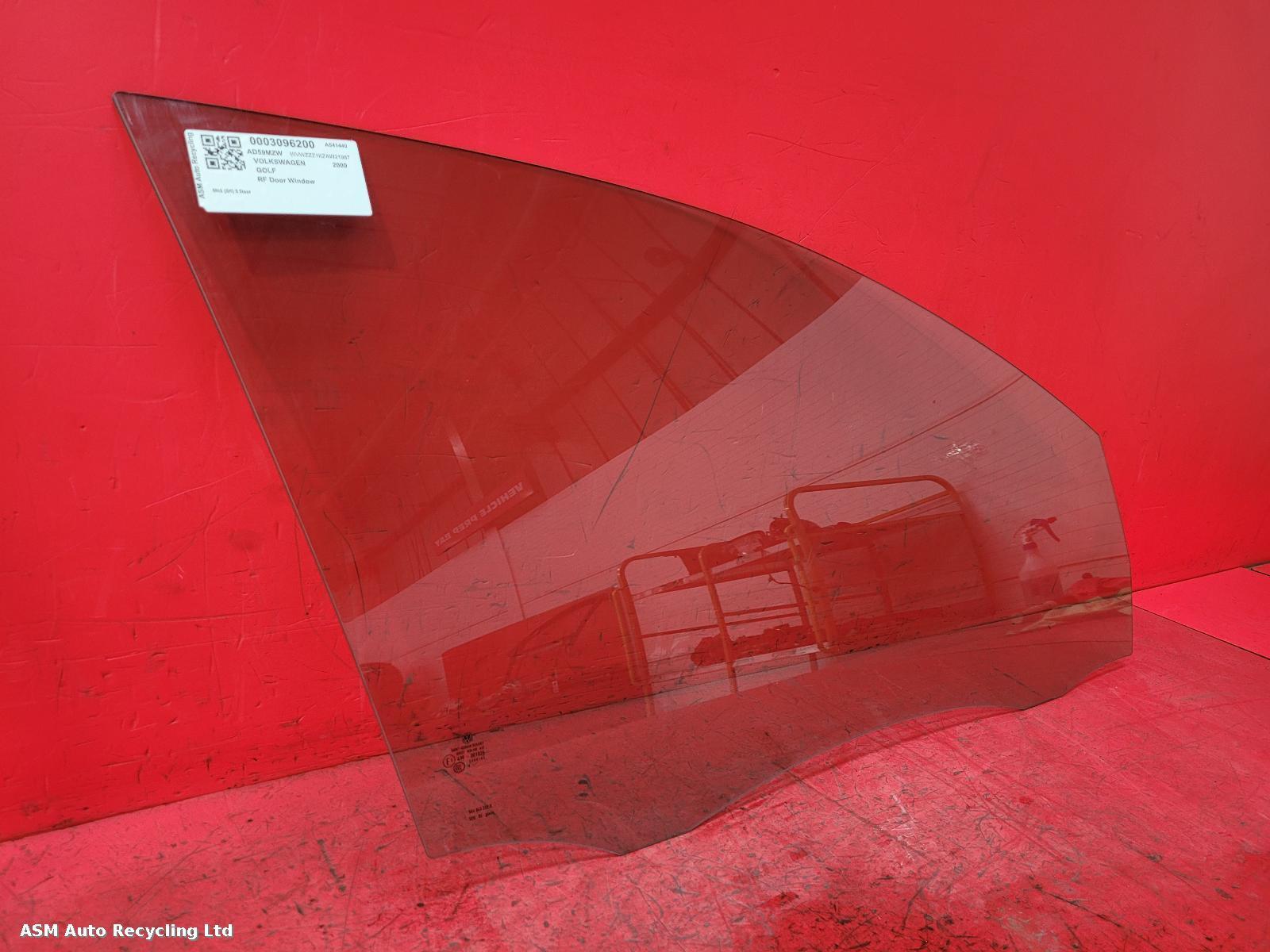 View Auto part RF Door Window Volkswagen Golf 2009