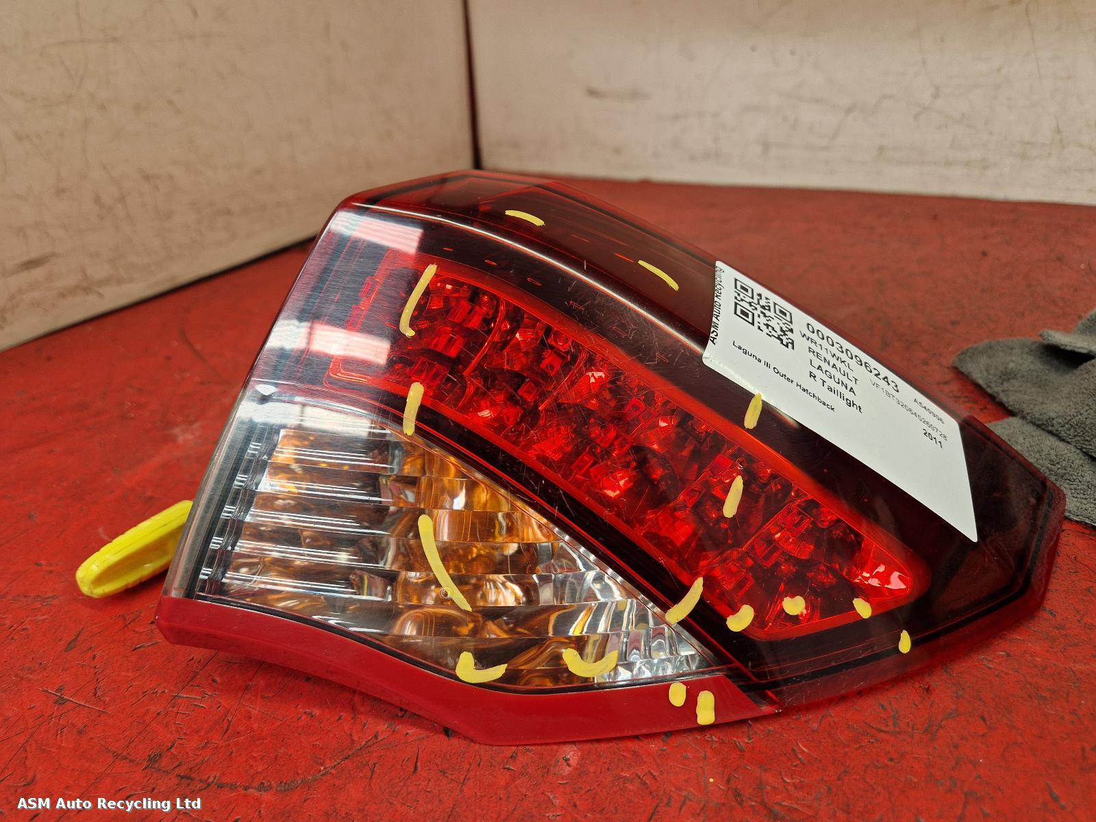 View Auto part R Taillight Renault Laguna 2011