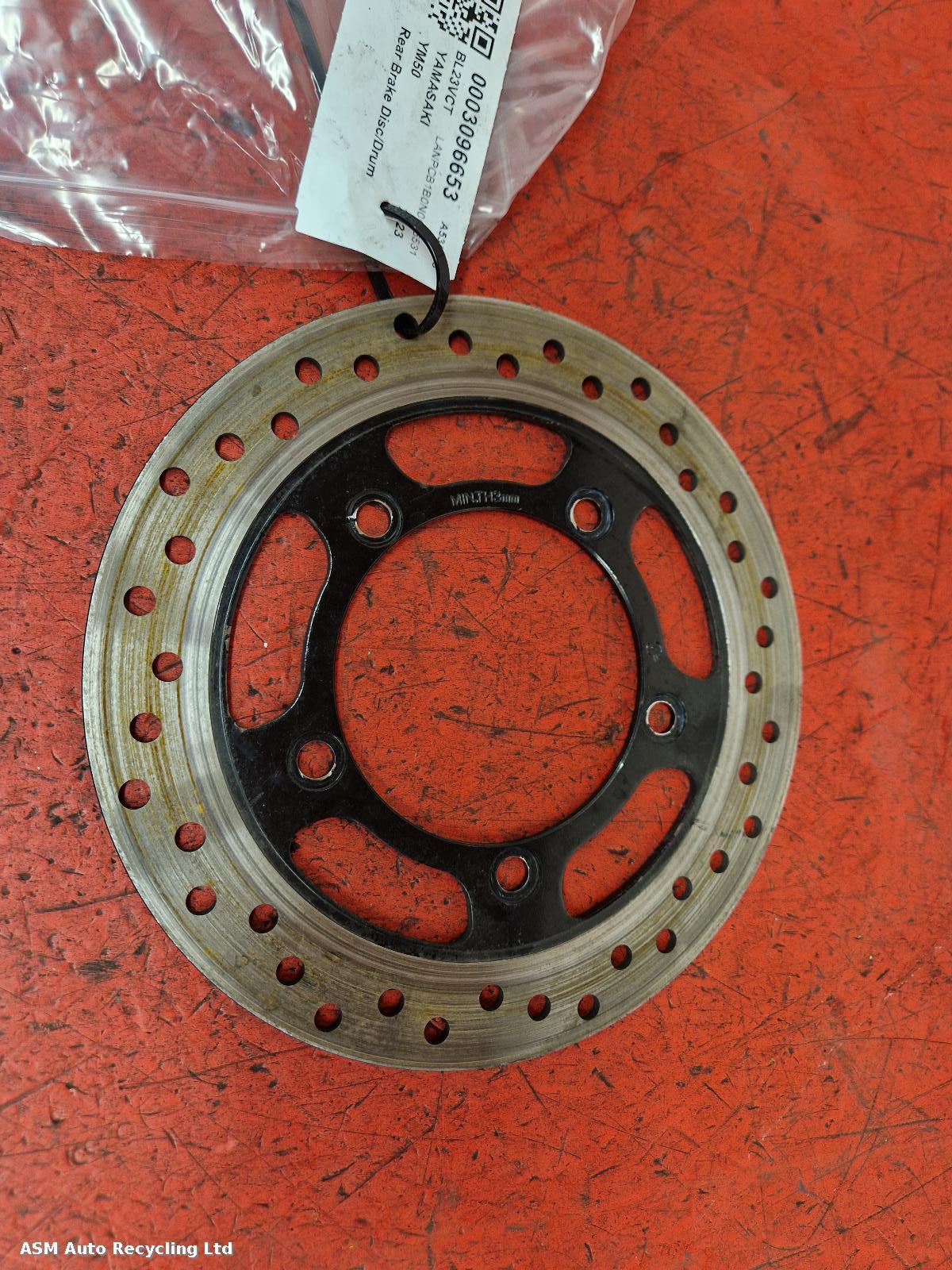 View Auto part Rear Brake Disc/Drum Yamasaki Ym50 2023