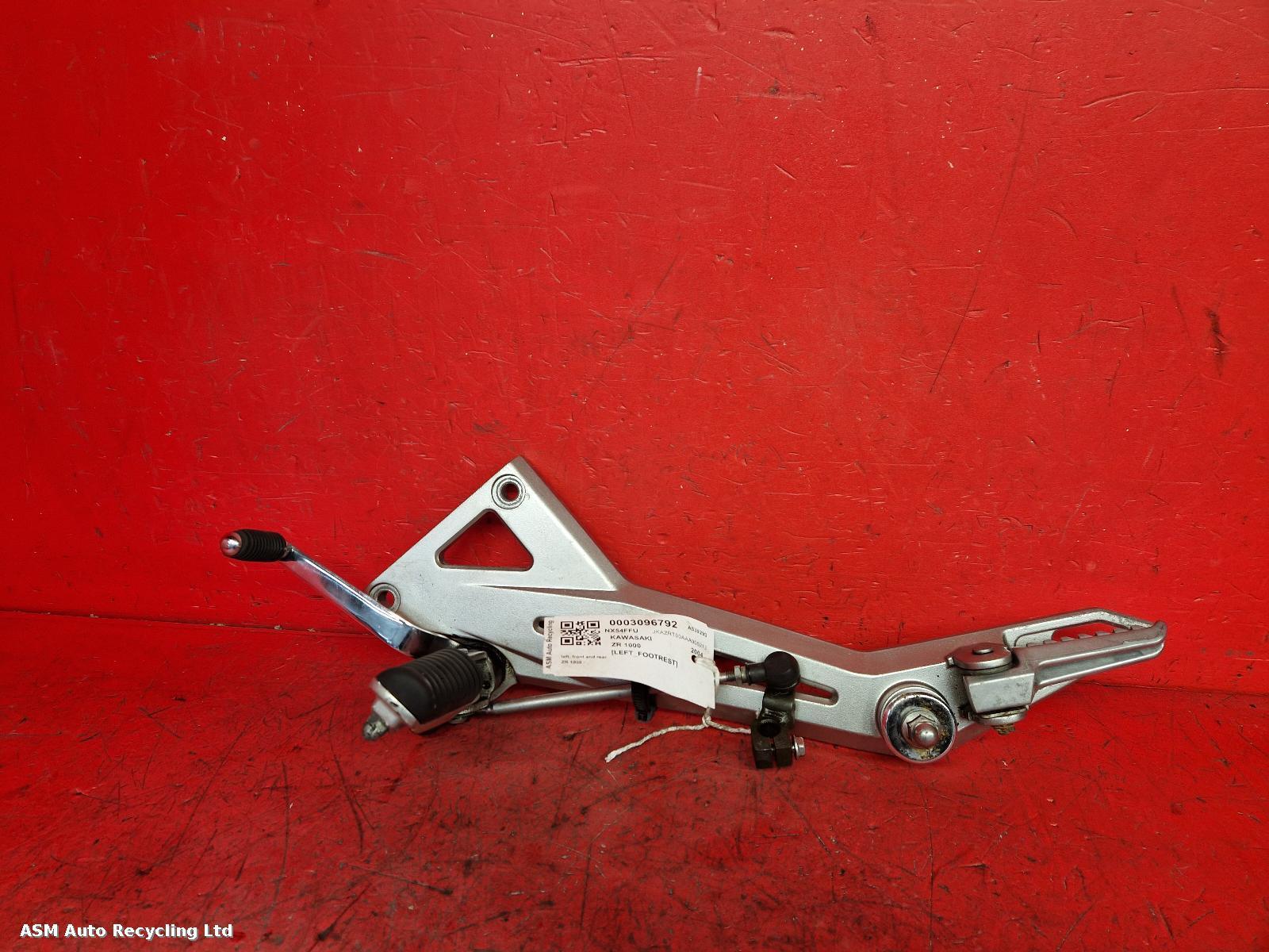 View Auto part Left Footrest Kawasaki Zr 1000 2004