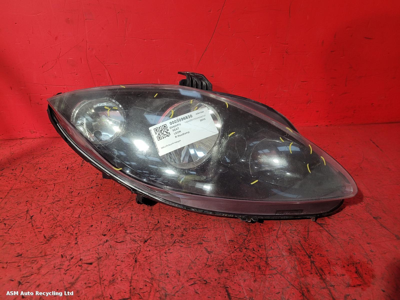 View Auto part R Headlamp Seat Leon 2010