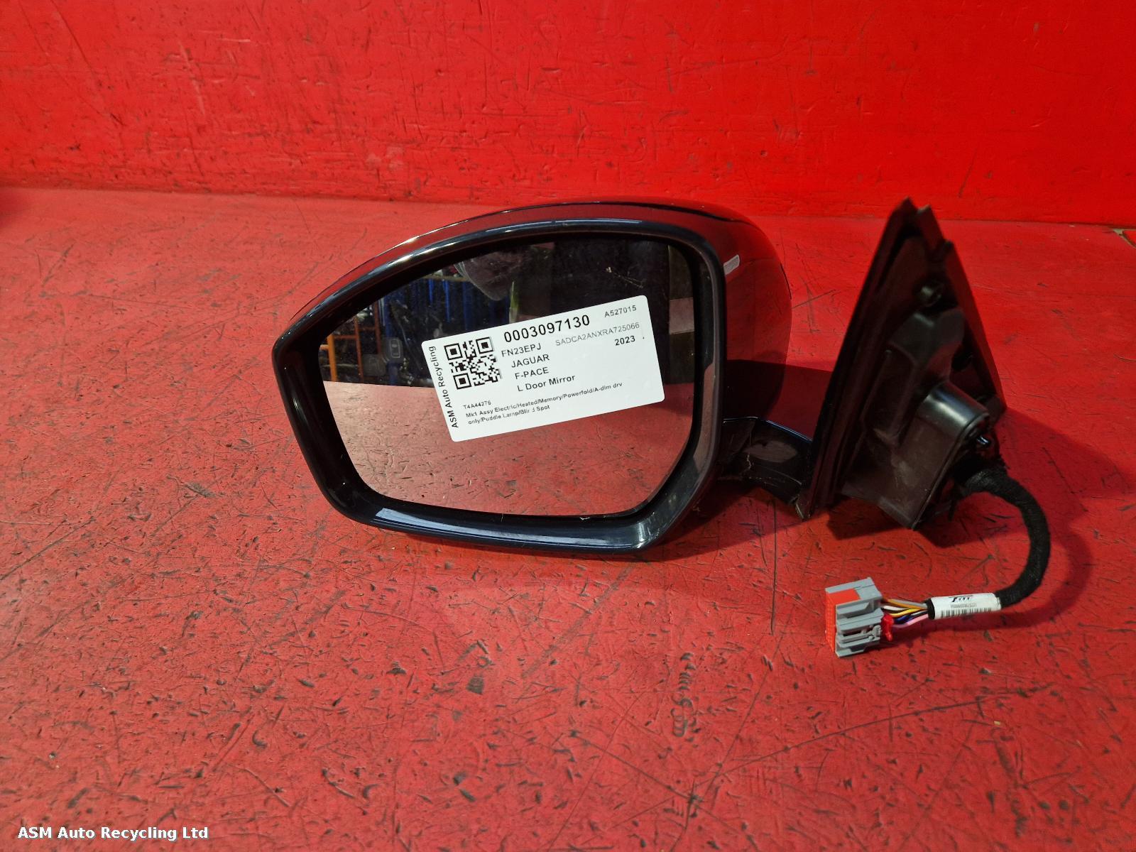 View Auto part L Door Mirror Jaguar F-pace 2023