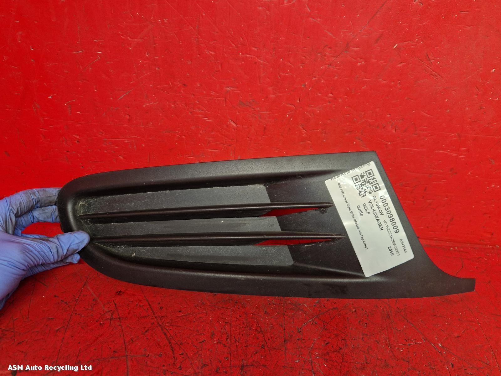 View Auto part Grille Volkswagen Golf 2010