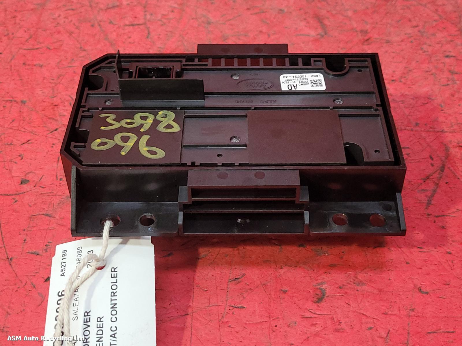 View Auto part Heater/AC Controller Land Rover Defender 2023
